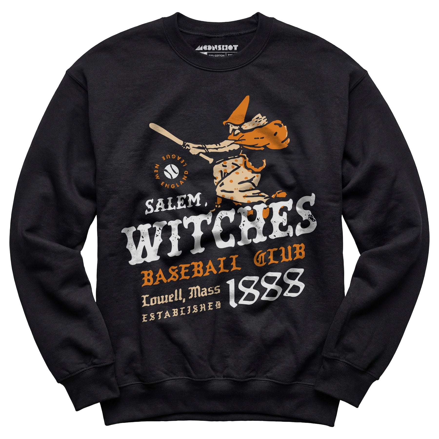 Salem Witches - Massachusetts - Vintage Defunct Baseball Teams - Unisex Sweatshirt