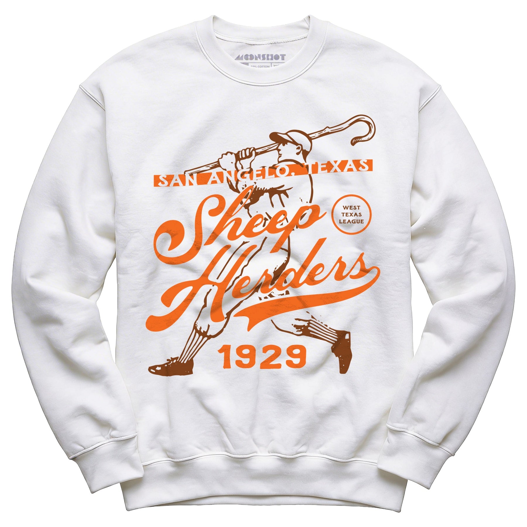 San Angelo Sheep Herders - Texas - Vintage Defunct Baseball Teams - Unisex Sweatshirt