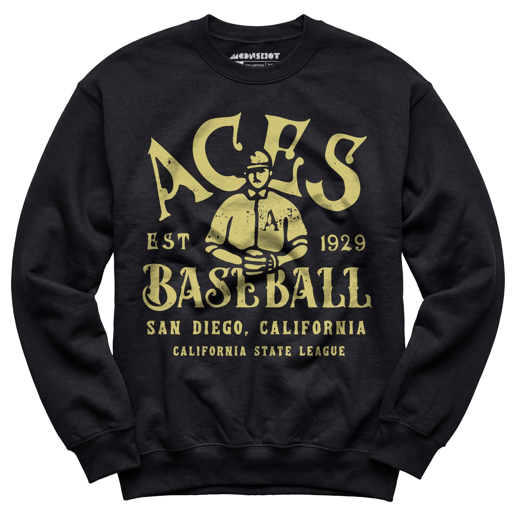 San Diego Aces - California - Vintage Defunct Baseball Teams - Unisex Sweatshirt