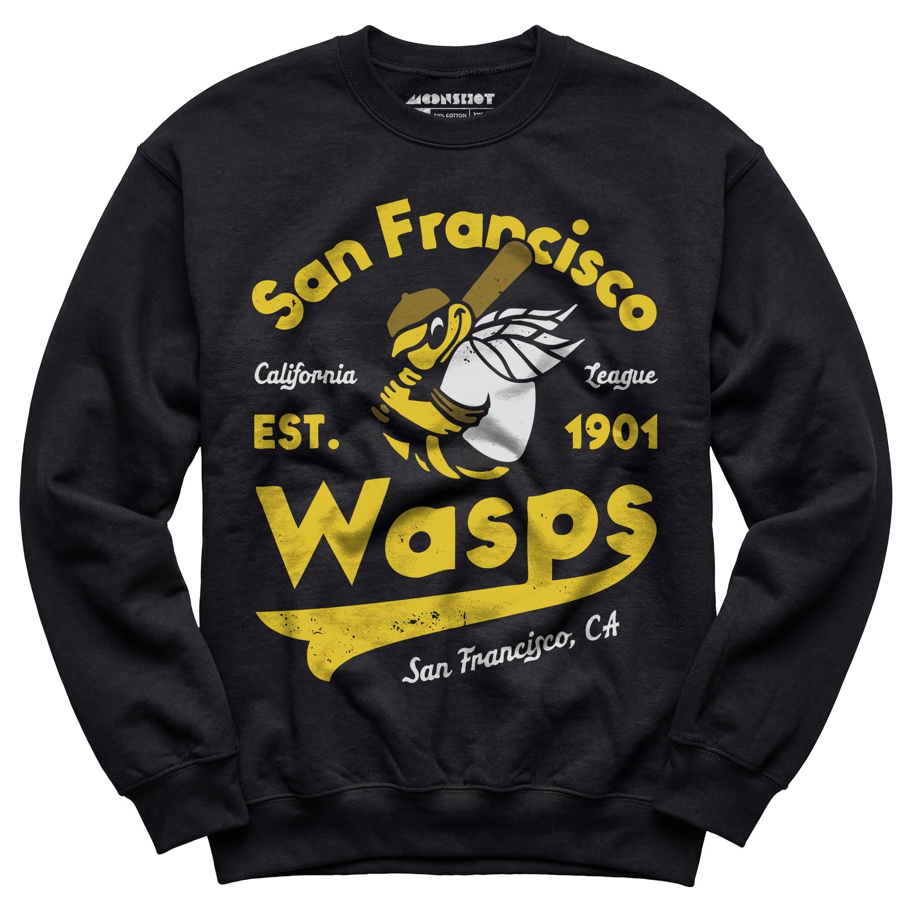 San Francisco Wasps - California - Vintage Defunct Baseball Teams - Unisex Sweatshirt
