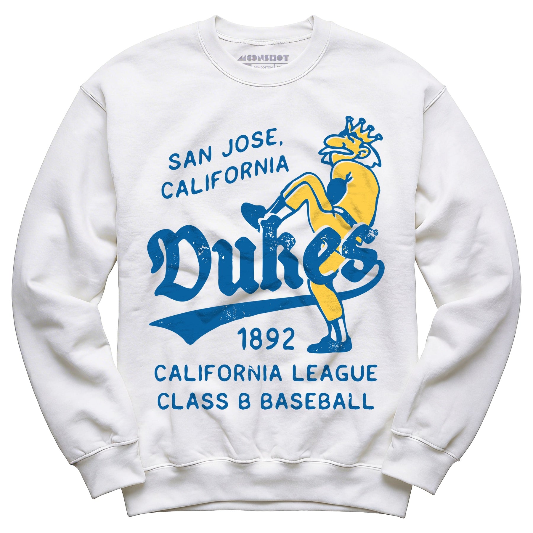 San Jose Dukes - California - Vintage Defunct Baseball Teams - Unisex Sweatshirt