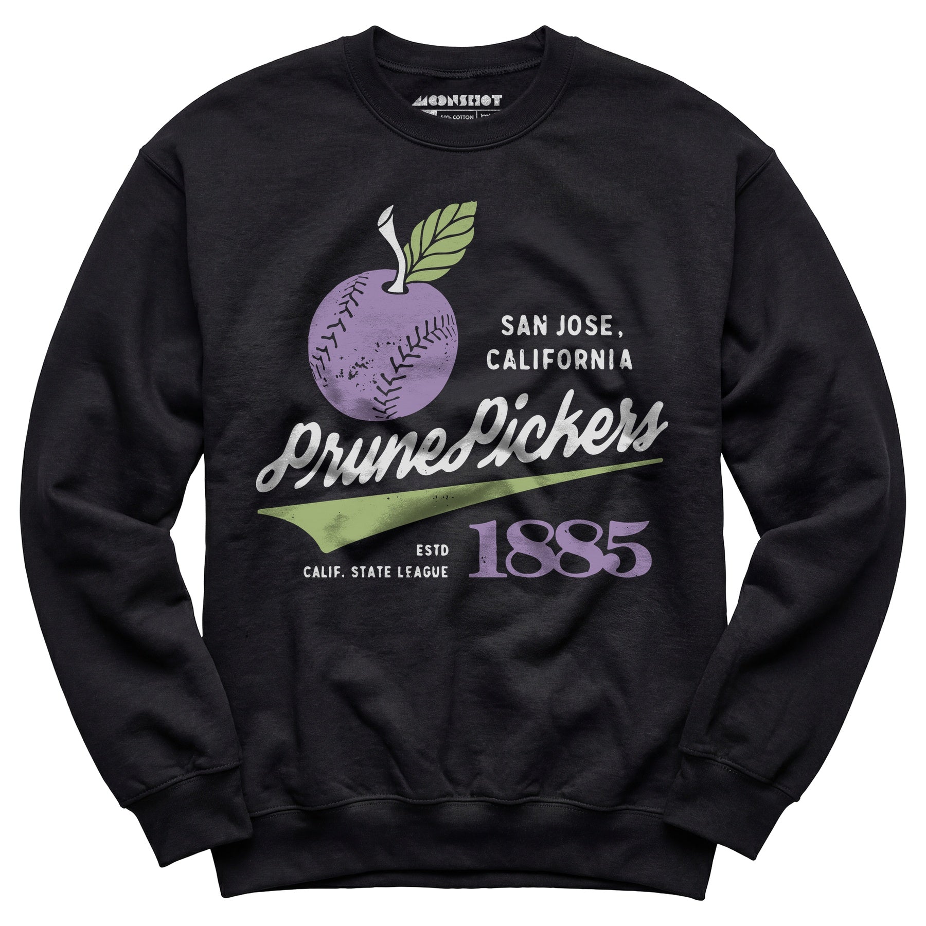 San Jose Prune Pickers - California - Vintage Defunct Baseball Teams - Unisex Sweatshirt
