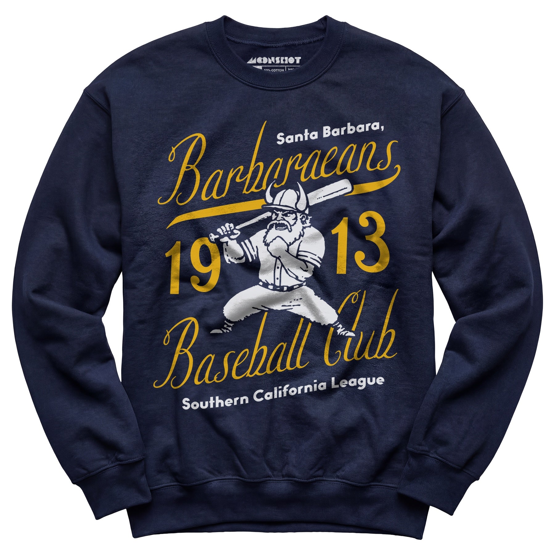 Santa Barbara Barbaraeans - California - Vintage Defunct Baseball Teams - Unisex Sweatshirt