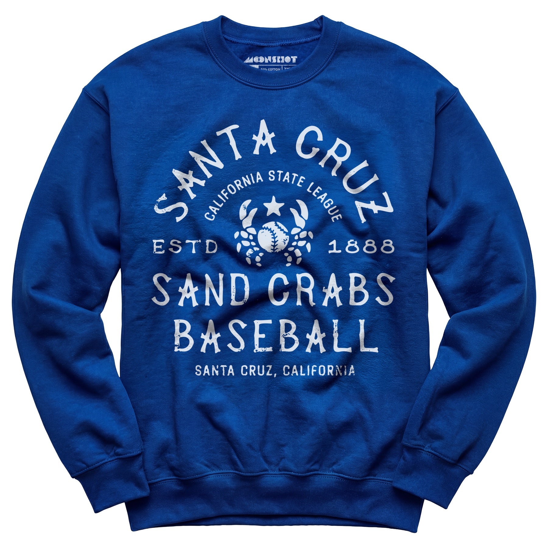 Santa Cruz Sand Crabs - California - Vintage Defunct Baseball Teams - Unisex Sweatshirt