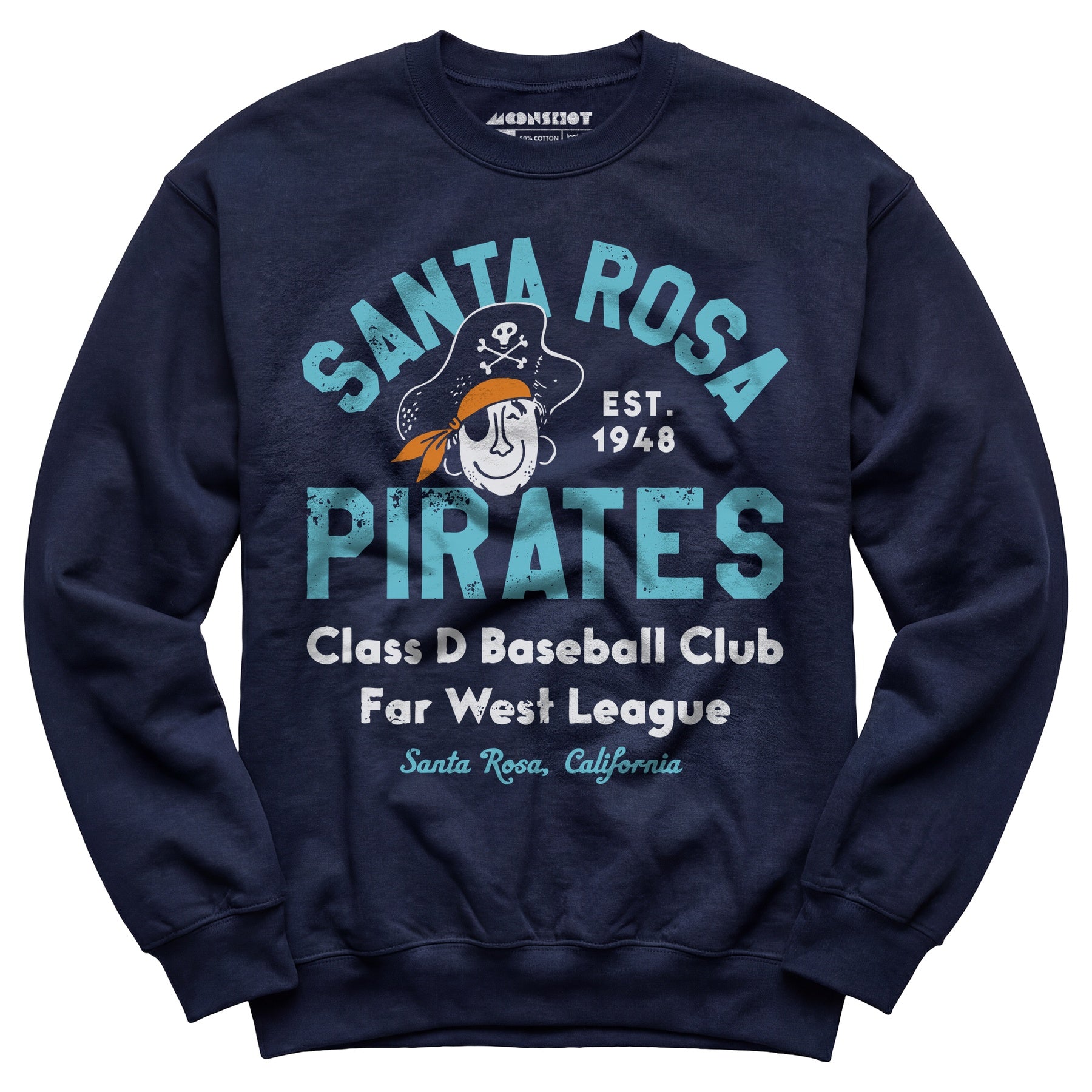 Santa Rosa Pirates - California - Vintage Defunct Baseball Teams - Unisex Sweatshirt