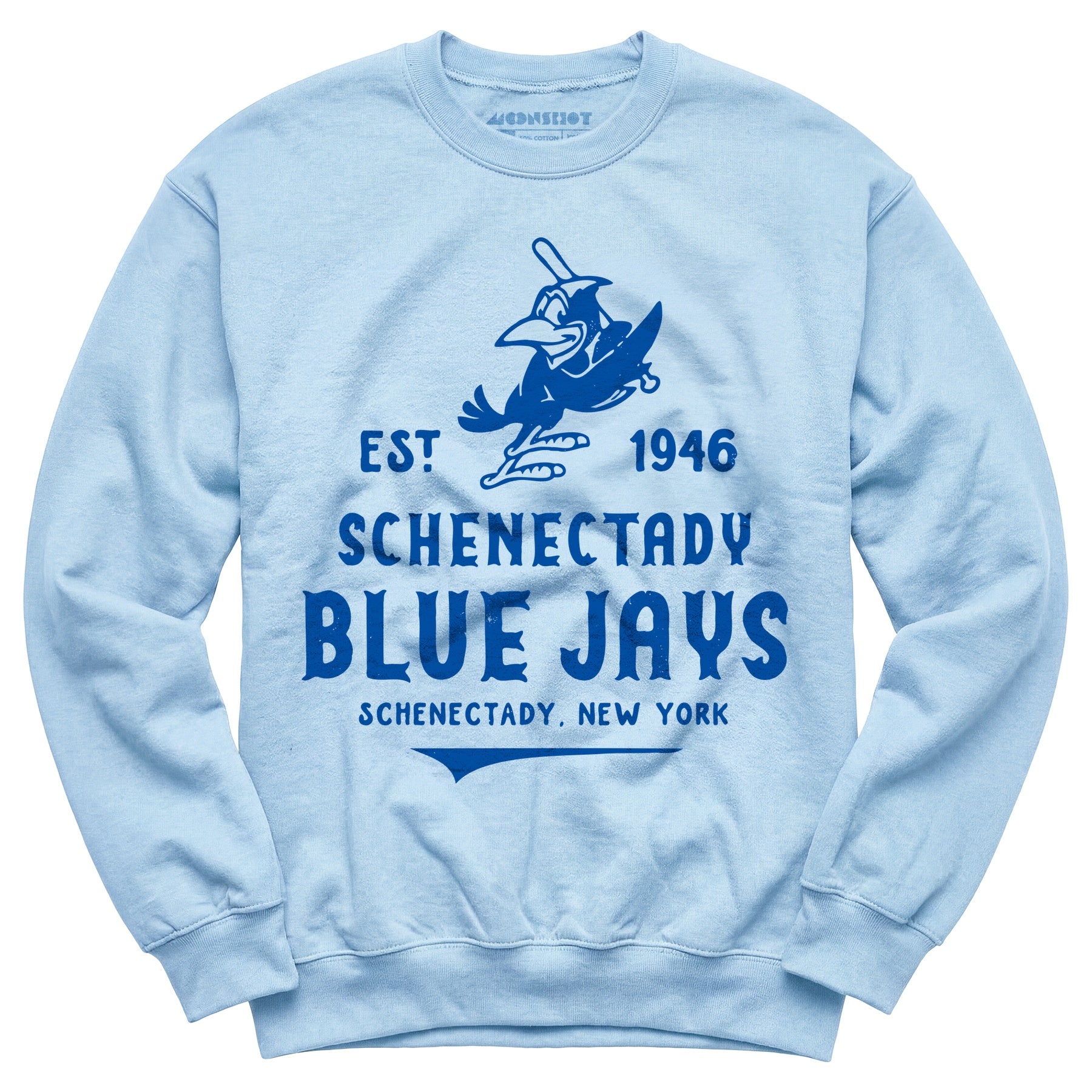 Schenectady Blue Jays - New York - Vintage Defunct Baseball Teams - Unisex Sweatshirt