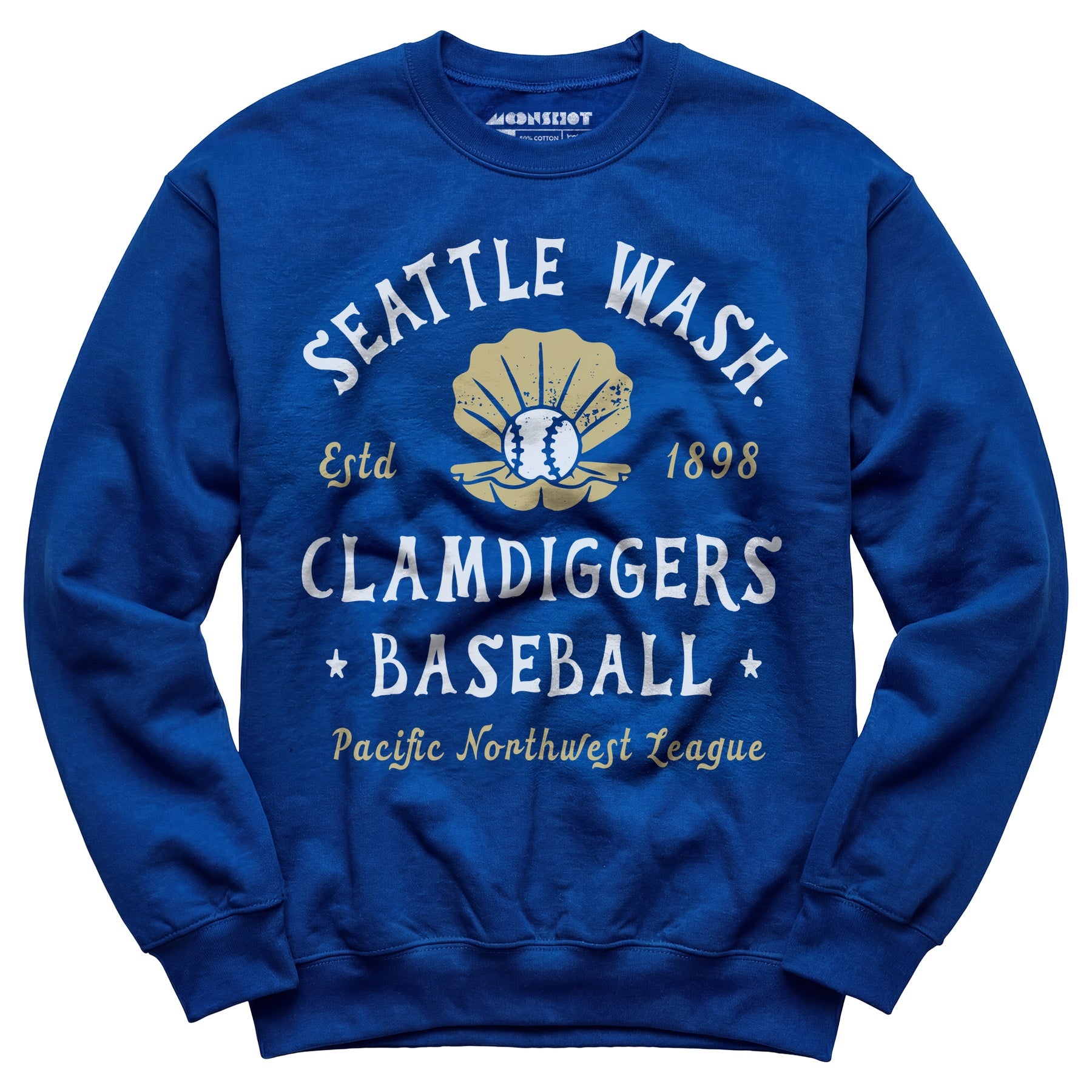 Seattle Clamdiggers - Washington - Vintage Defunct Baseball Teams - Unisex Sweatshirt