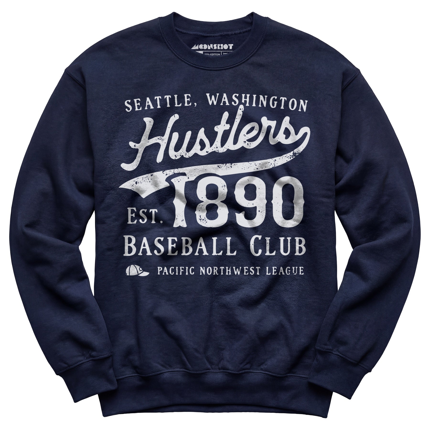 Seattle Hustlers - Washington - Vintage Defunct Baseball Teams - Unisex Sweatshirt