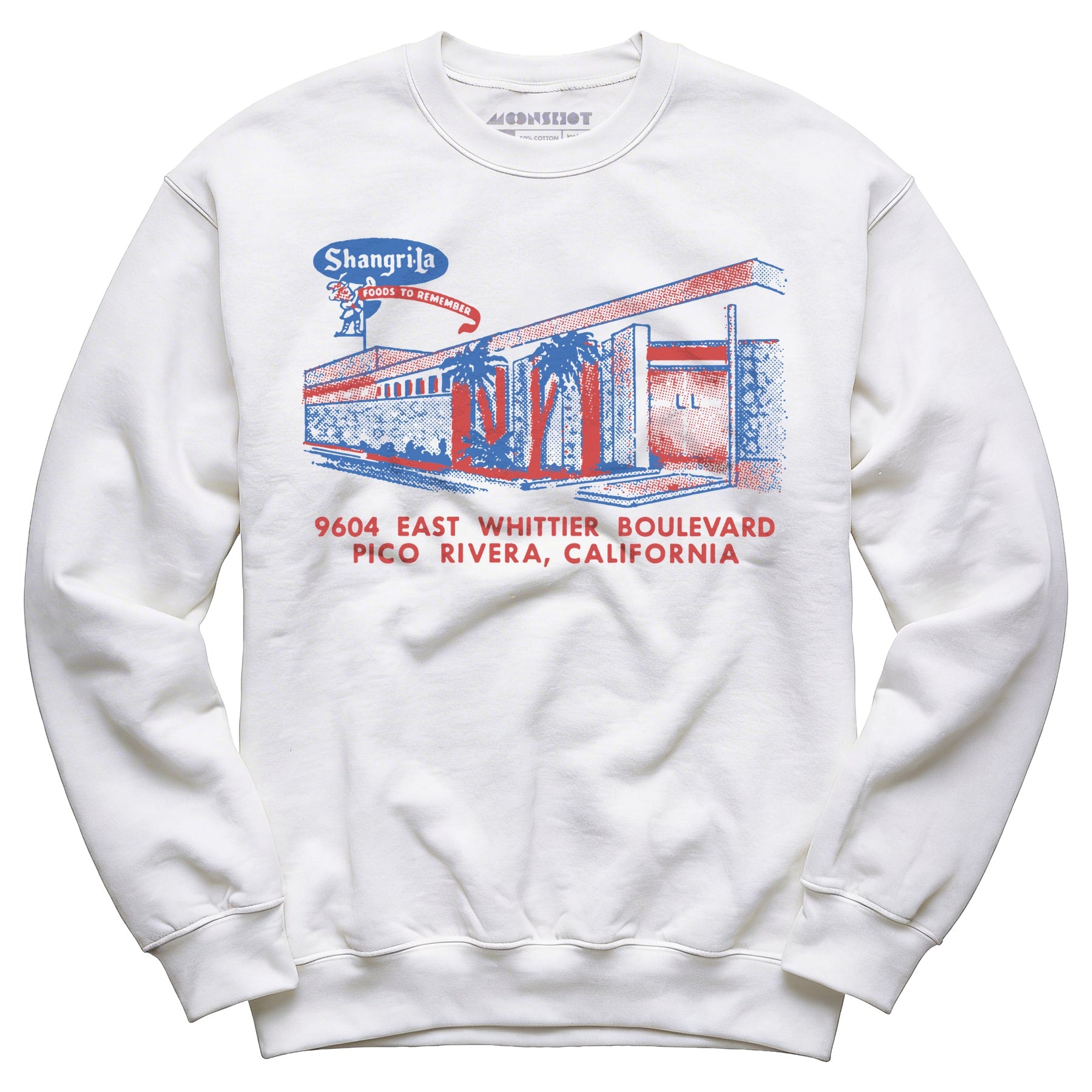 Shangri-La - Pico Rivera, CA - Vintage Restaurant - Unisex Sweatshirt