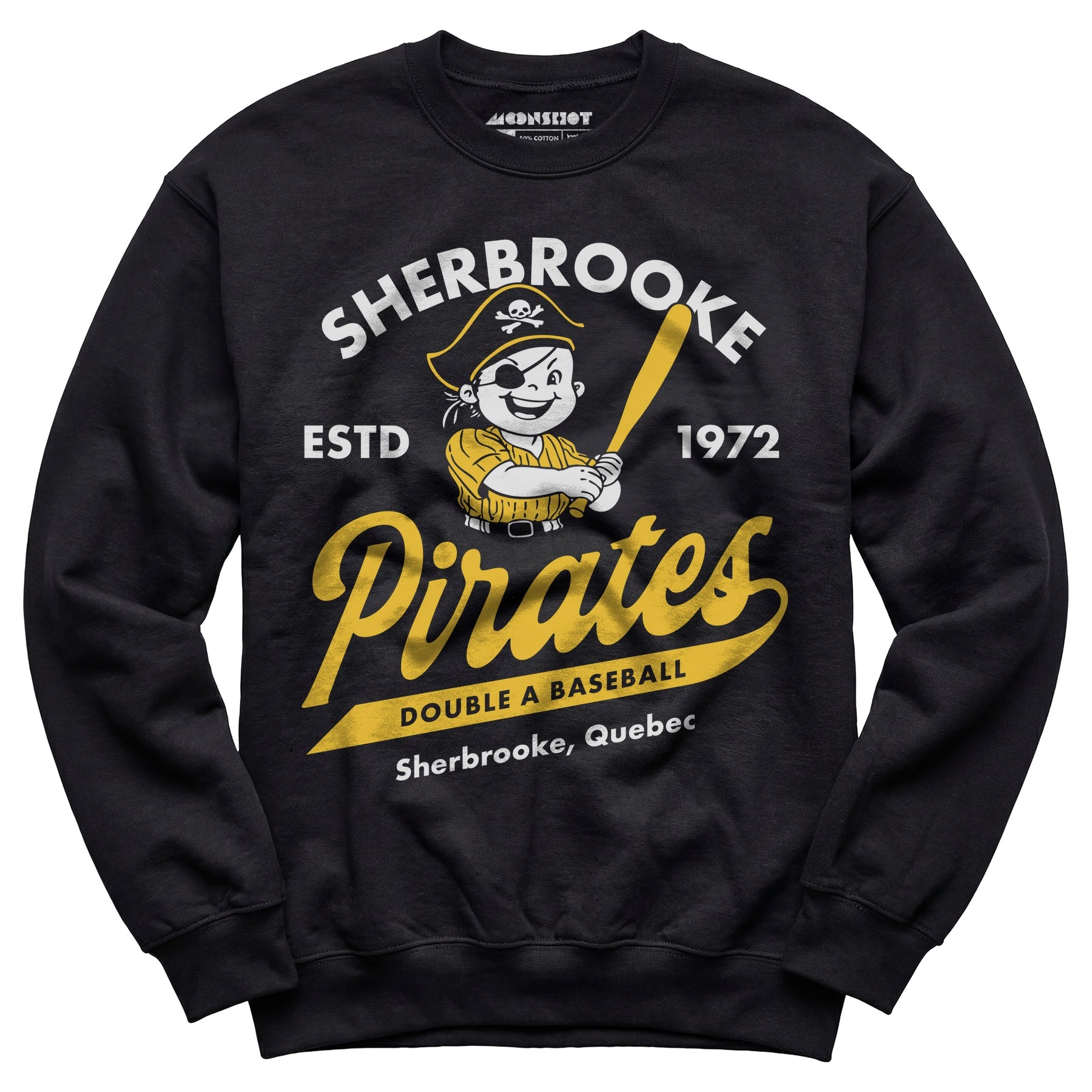 Sherbrooke Pirates - Quebec - Vintage Defunct Baseball Teams - Unisex Sweatshirt