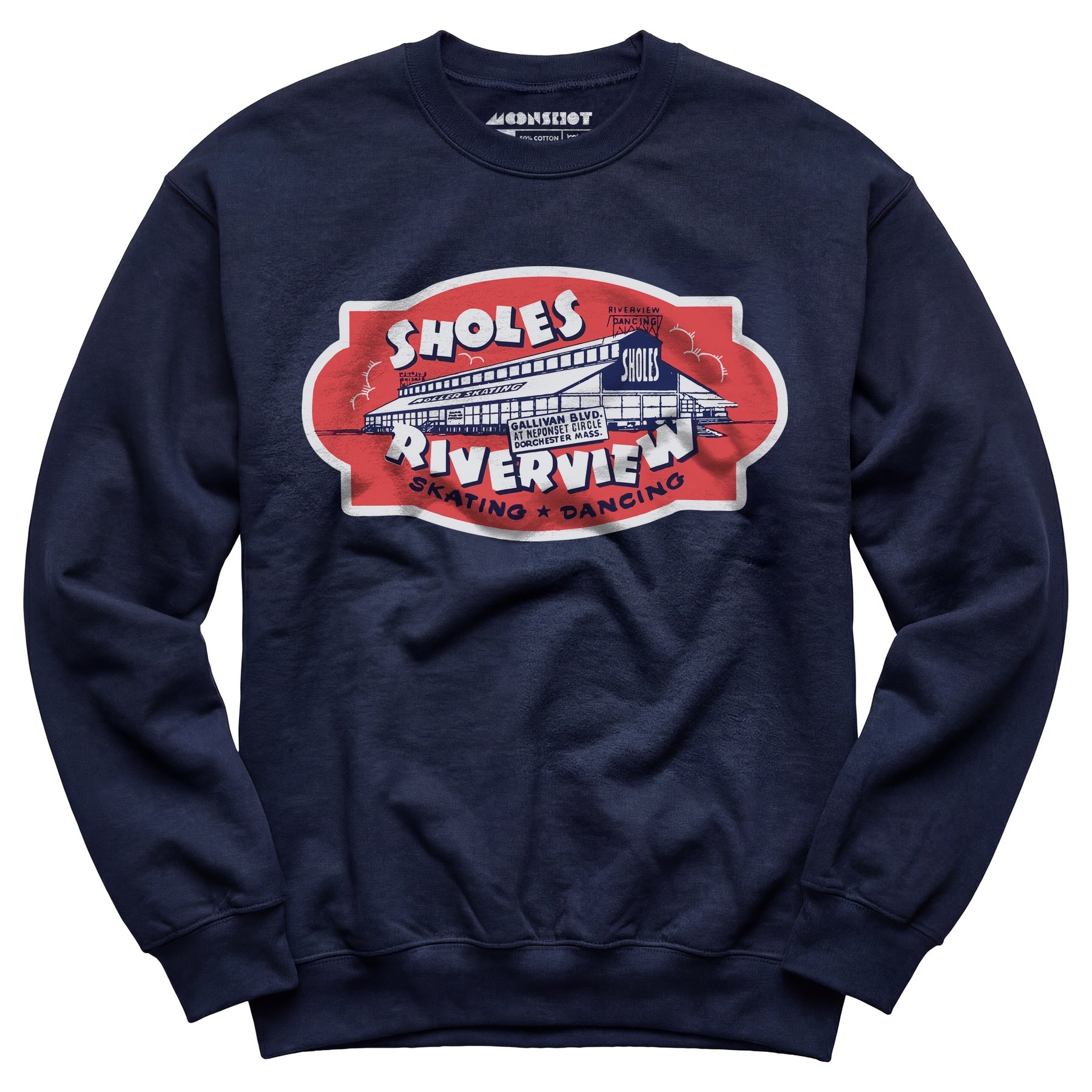Sholes Riverview - Dorchester, MA - Vintage Roller Rink - Unisex Sweatshirt
