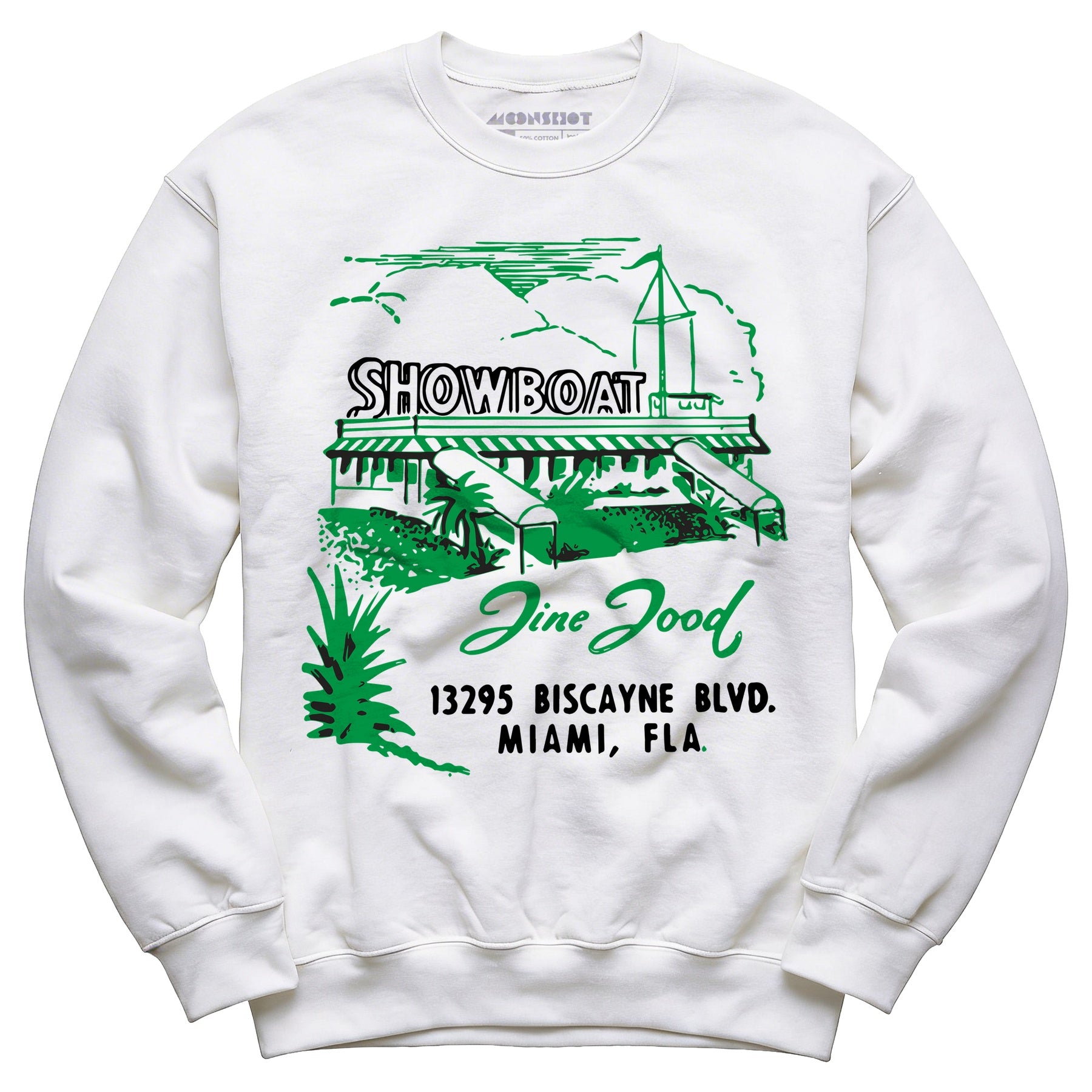 Showboat - Miami, FL - Vintage Restaurant - Unisex Sweatshirt