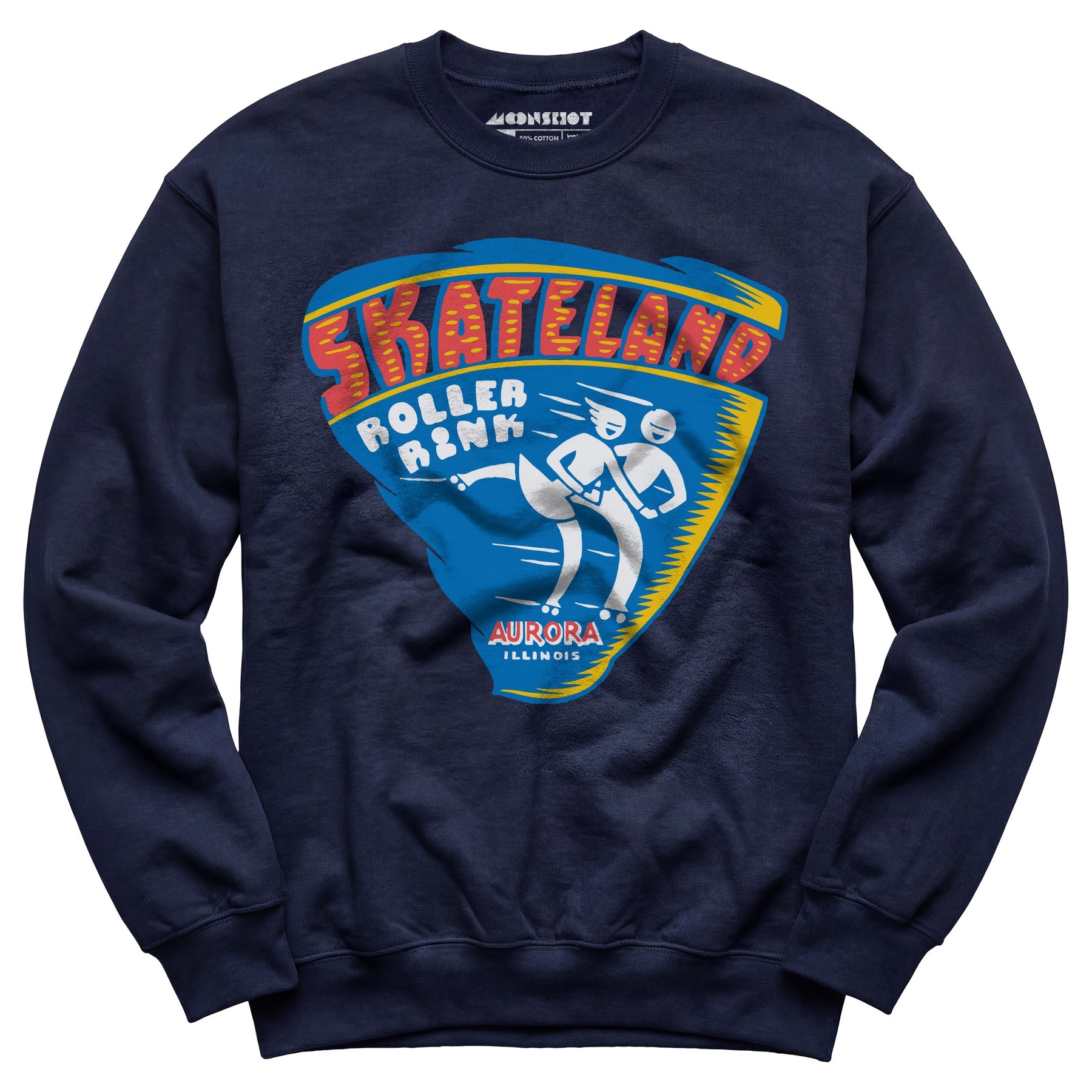 Skateland - Aurora, IL - Vintage Roller Rink - Unisex Sweatshirt