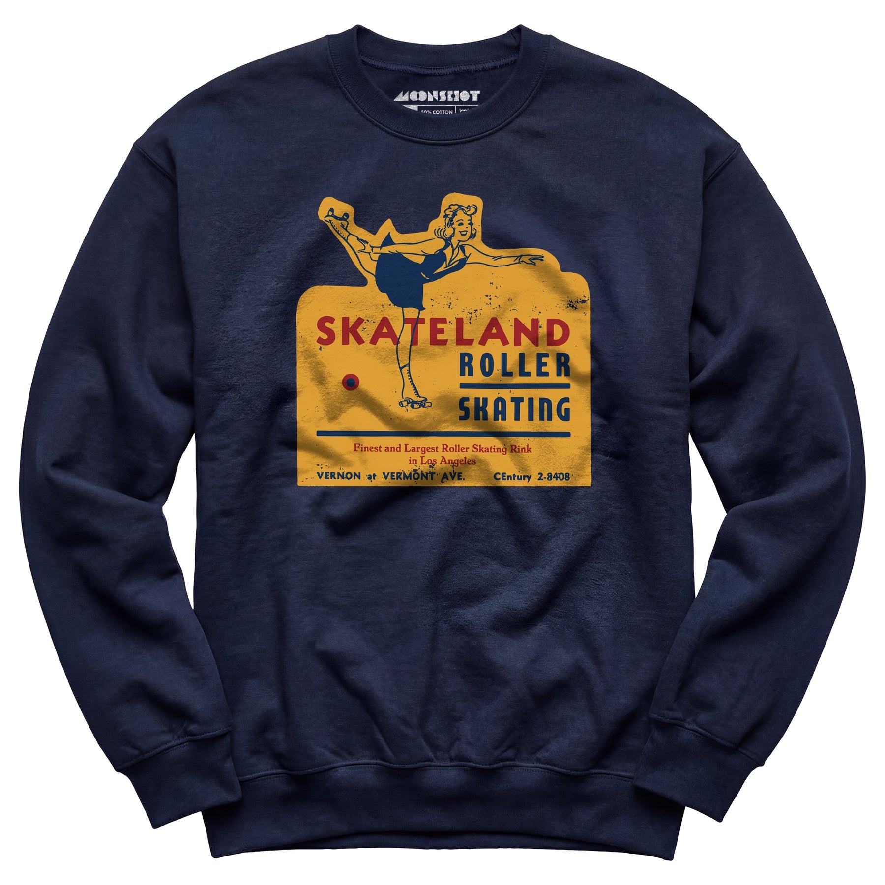 Skateland - Los Angeles, CA - Vintage Roller Rink - Unisex Sweatshirt