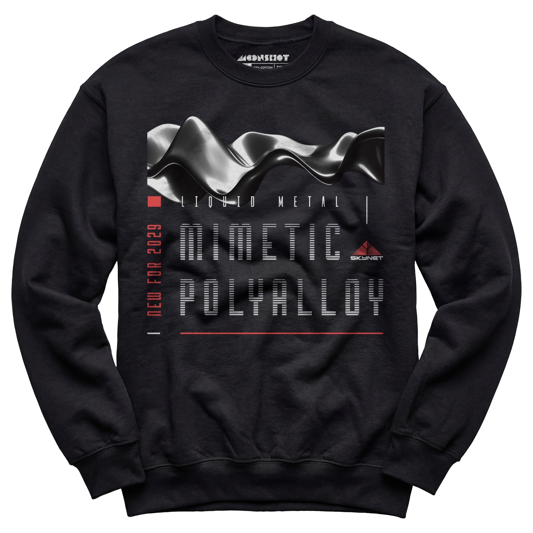 Skynet - Mimetec Polyalloy - Liquid Metal - Unisex Sweatshirt