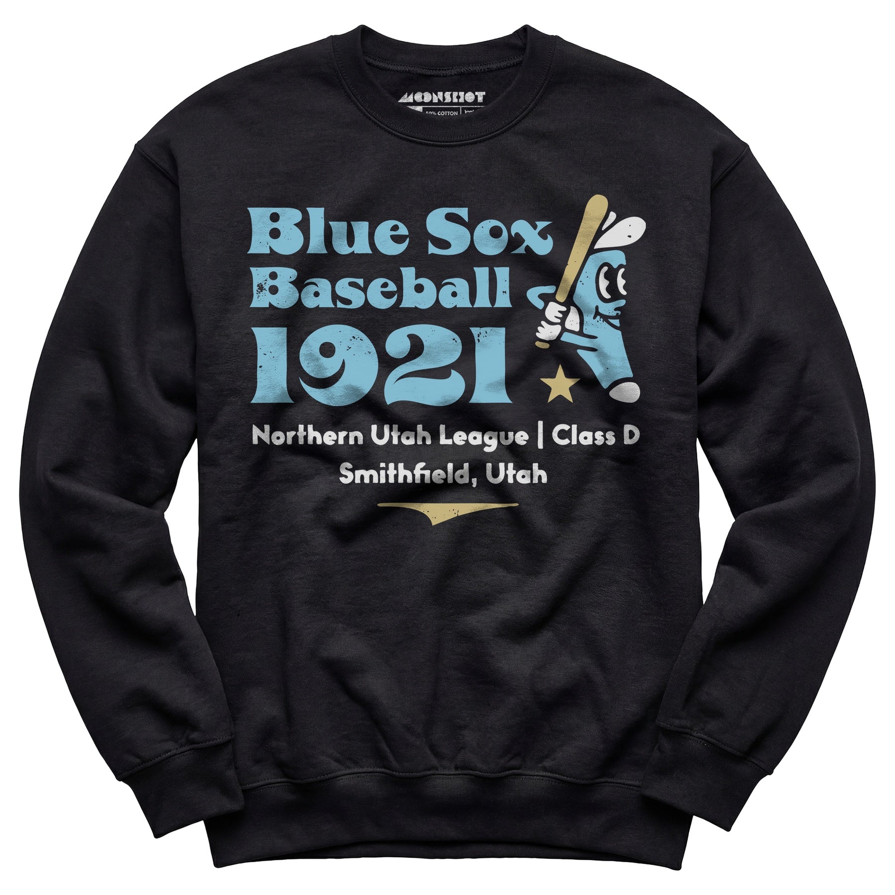 Smithfield Blue Sox - Utah - Vintage Defunct Baseball Teams - Unisex Sweatshirt