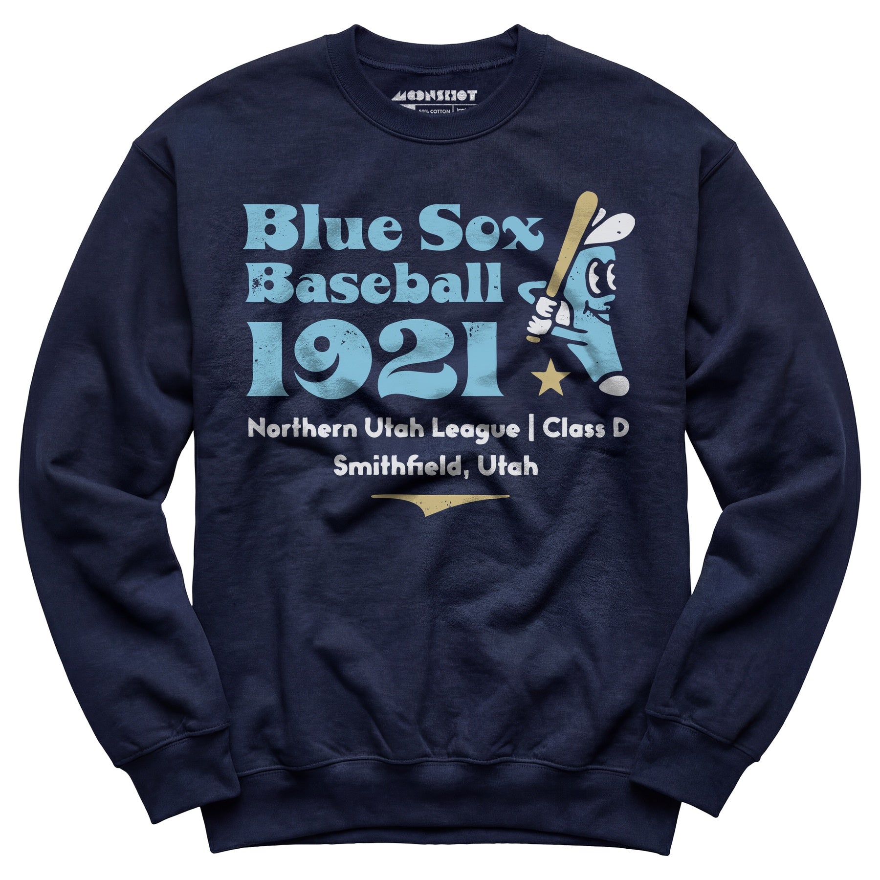 Smithfield Blue Sox - Utah - Vintage Defunct Baseball Teams - Unisex Sweatshirt