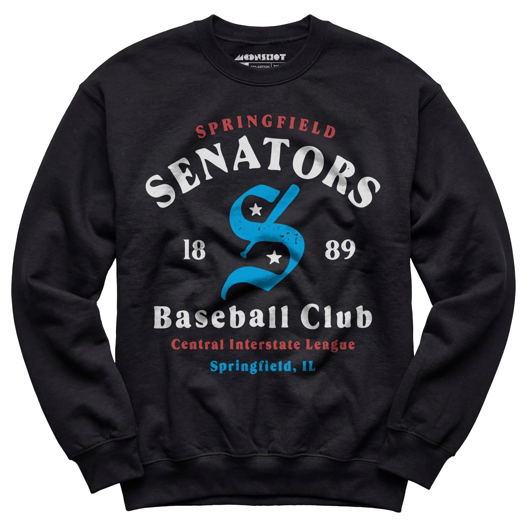 Springfield Senators - Illinois - Vintage Defunct Baseball Teams - Unisex Sweatshirt