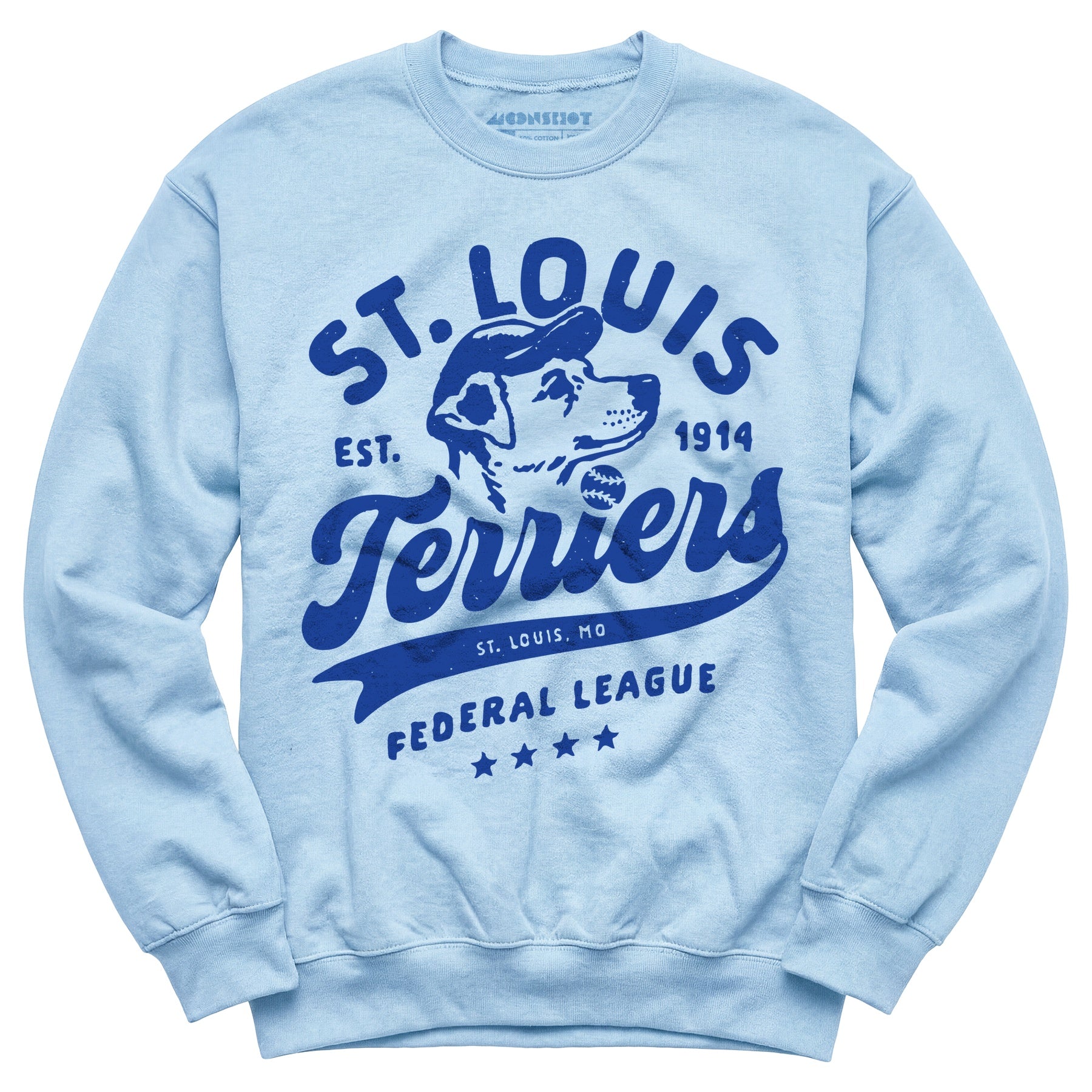 St. Louis Terriers - Missouri - Vintage Defunct Baseball Teams - Unisex Sweatshirt