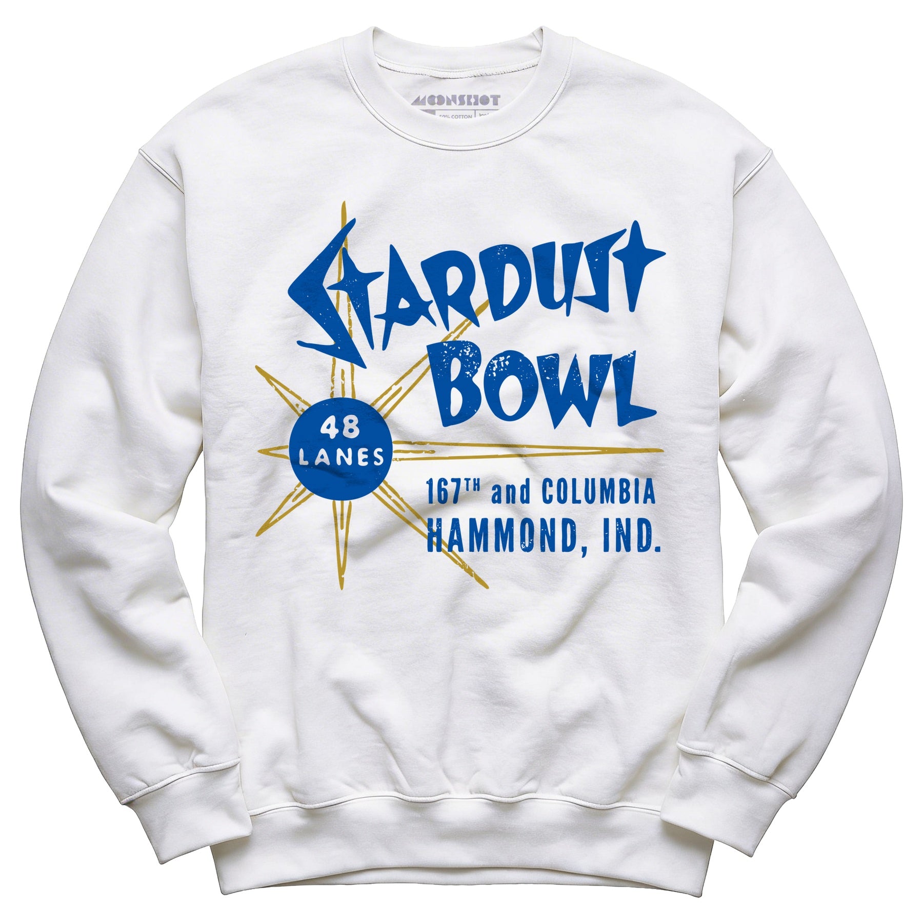Stardust Bowl - Hammond, IN - Vintage Bowling Alley - Unisex Sweatshirt