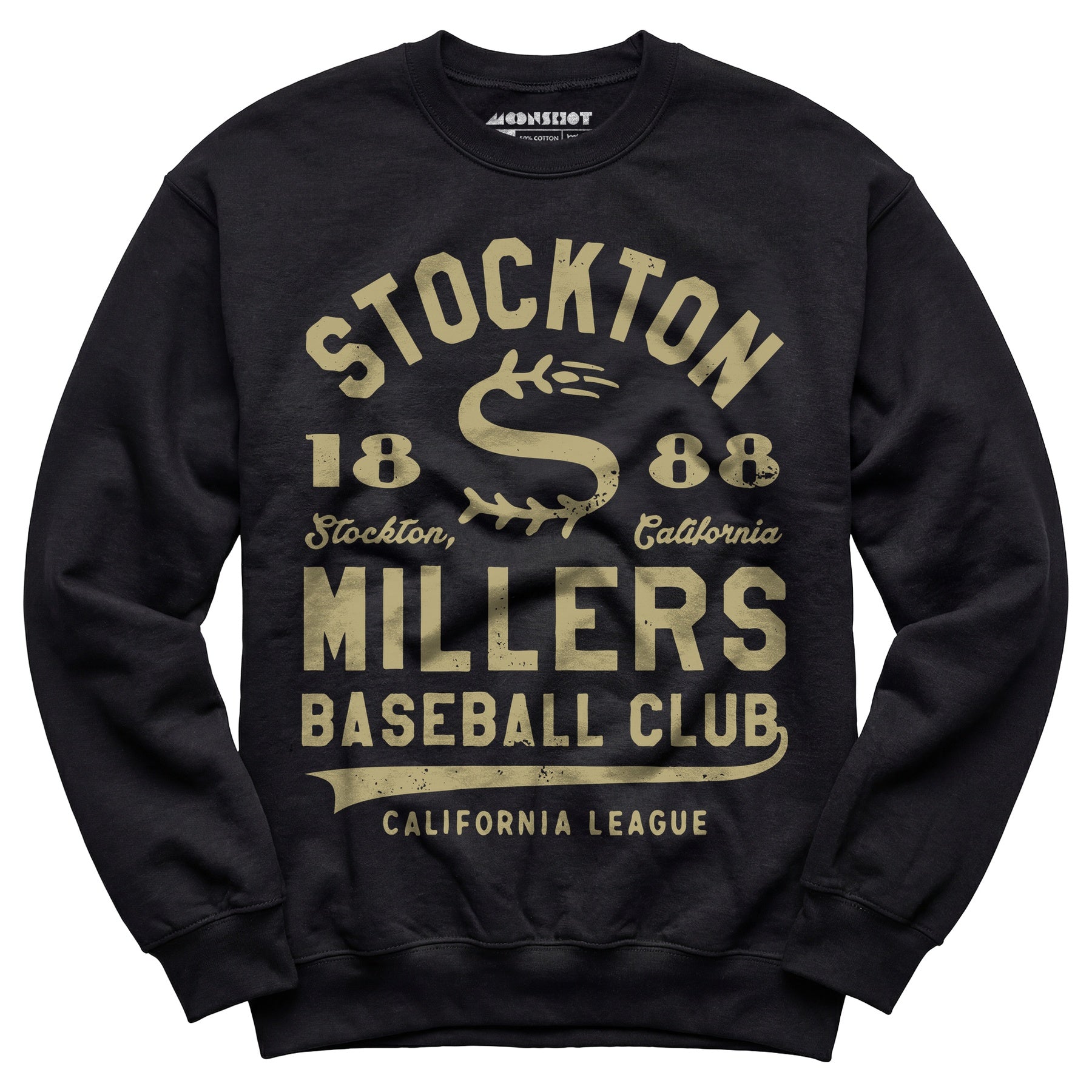 Stockton Millers - California - Vintage Defunct Baseball Teams - Unisex Sweatshirt