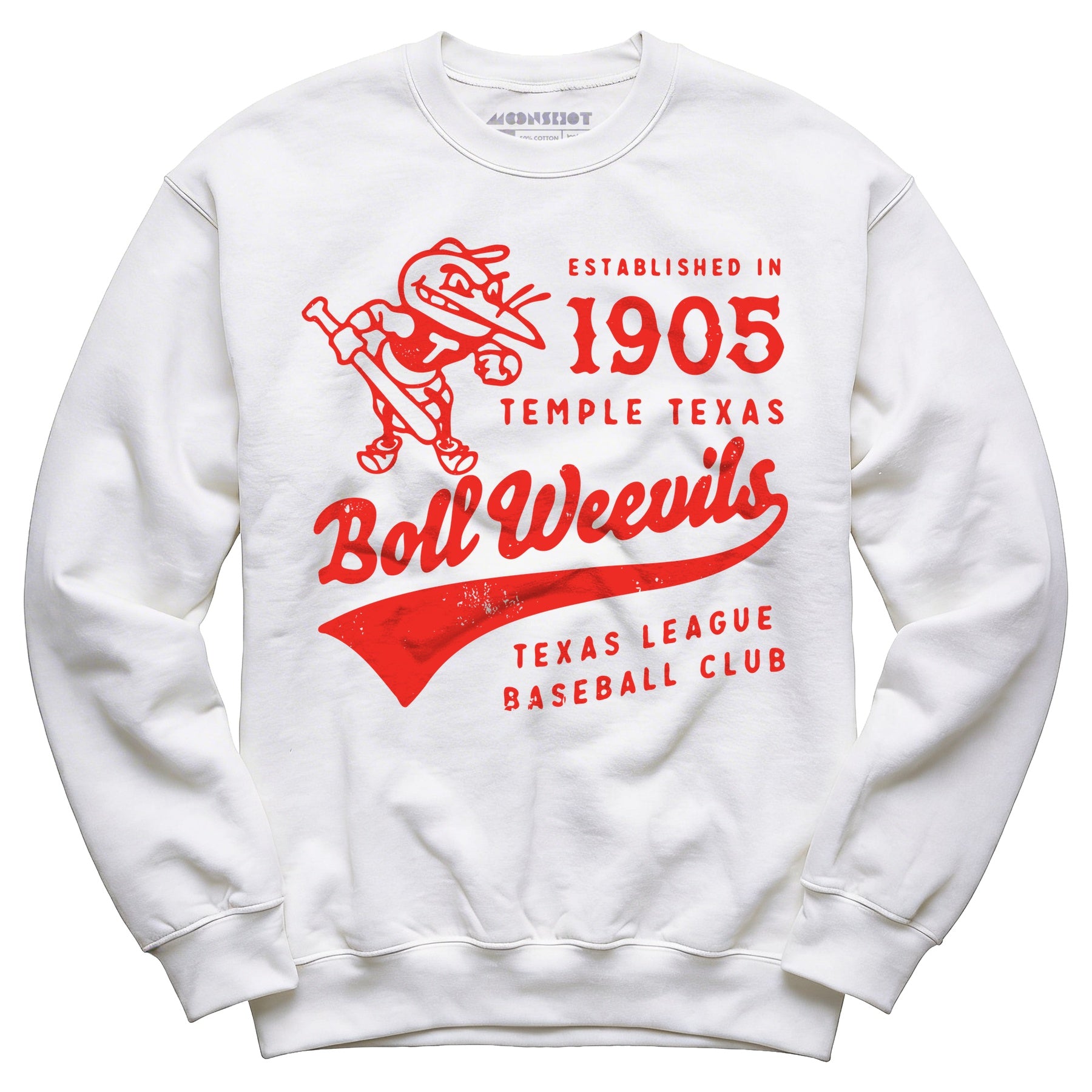 Temple Boll Weevils - Texas - Vintage Defunct Baseball Teams - Unisex Sweatshirt