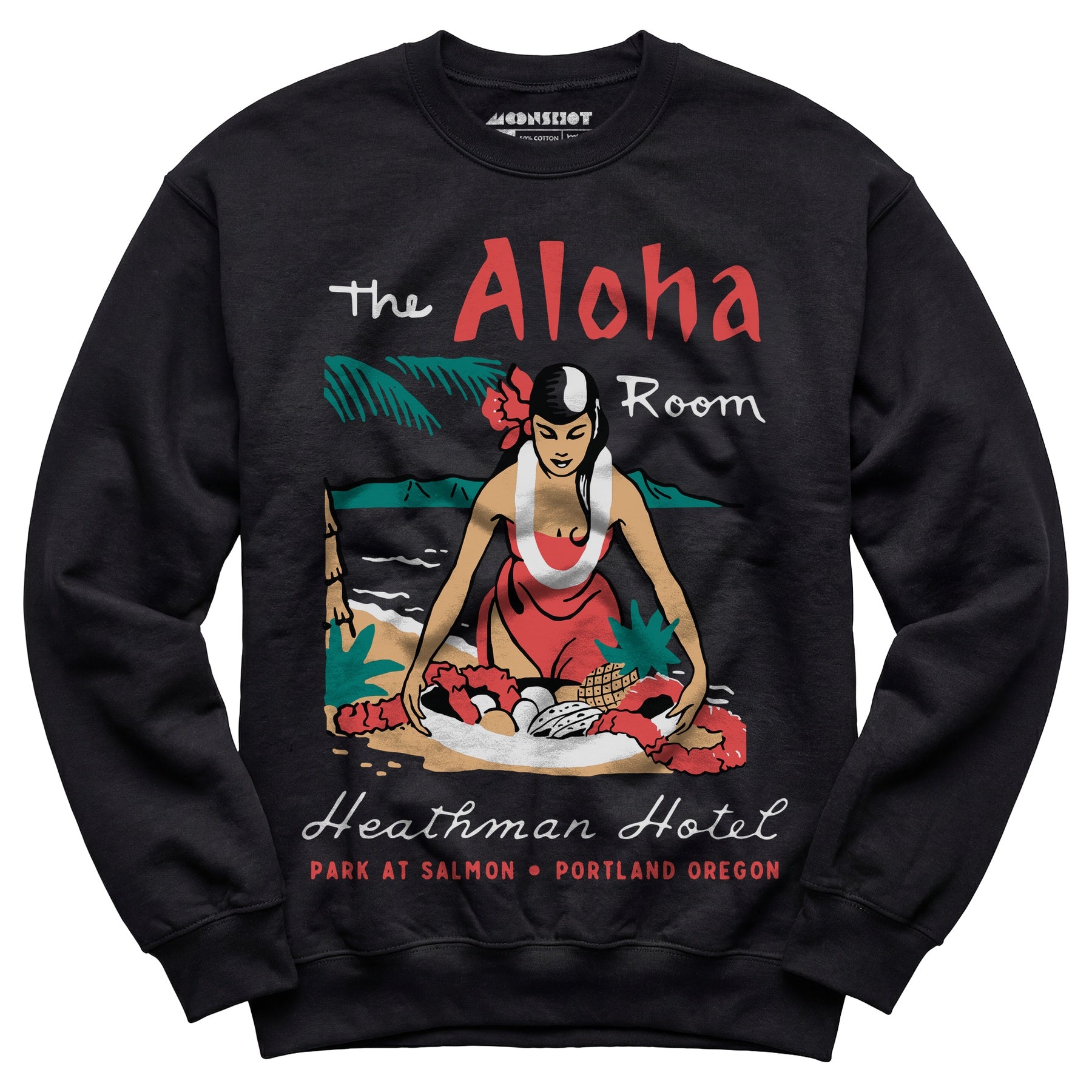 The Aloha Room - Portland, OR - Vintage Tiki Bar - Unisex Sweatshirt