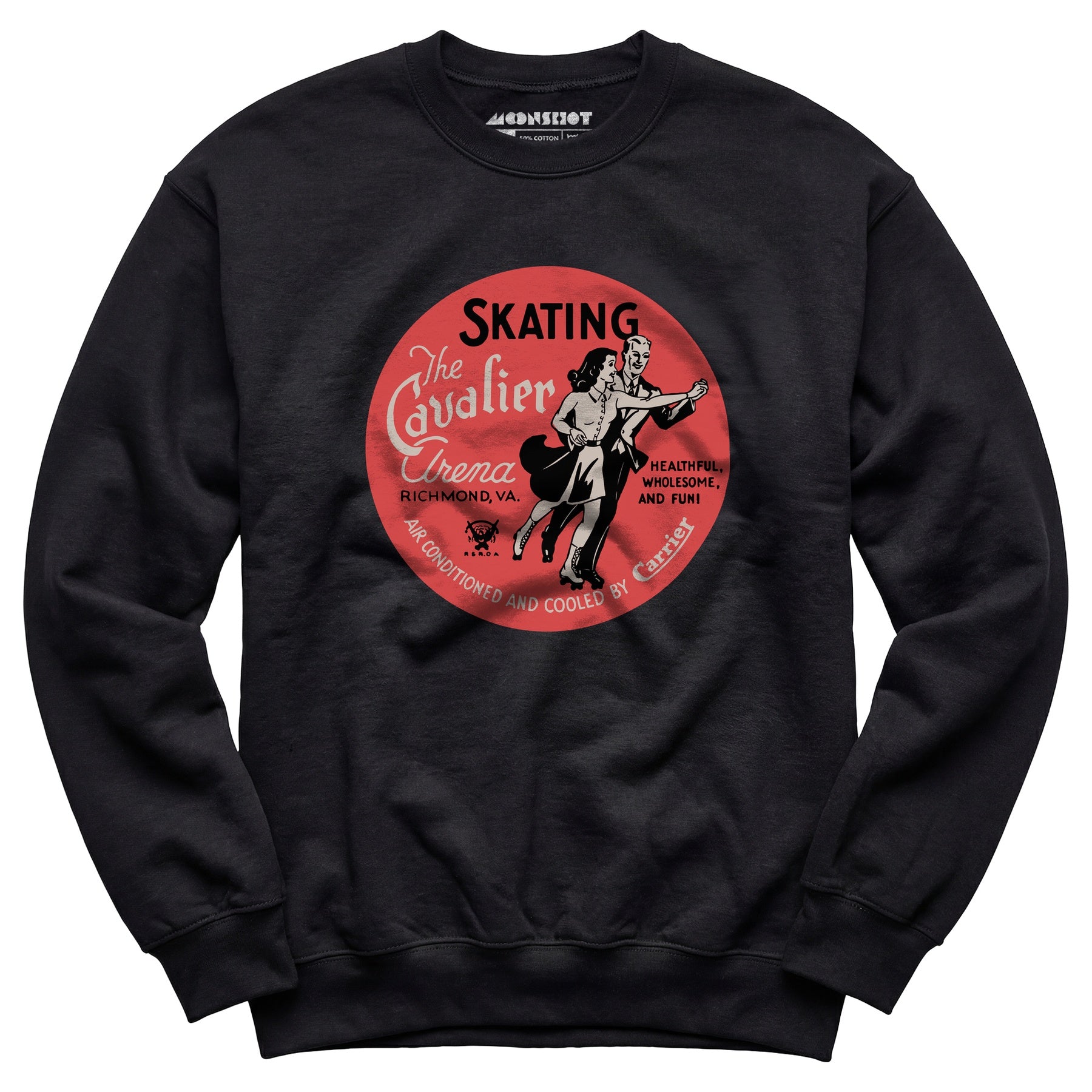 The Cavalier Arena - Richmond, VA - Vintage Roller Rink - Unisex Sweatshirt
