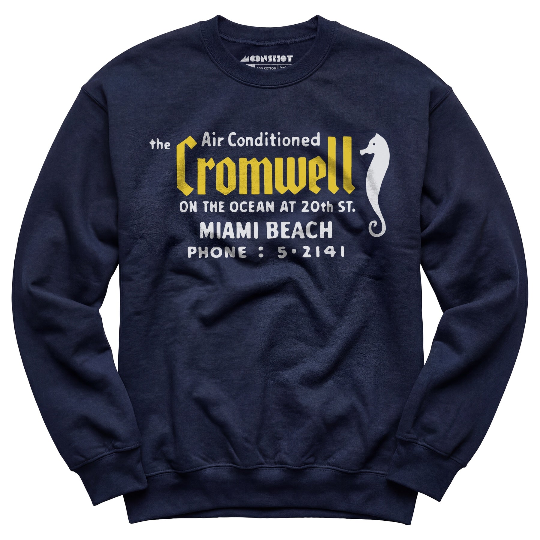 The Cromwell - Miami Beach, FL - Vintage Hotel - Unisex Sweatshirt