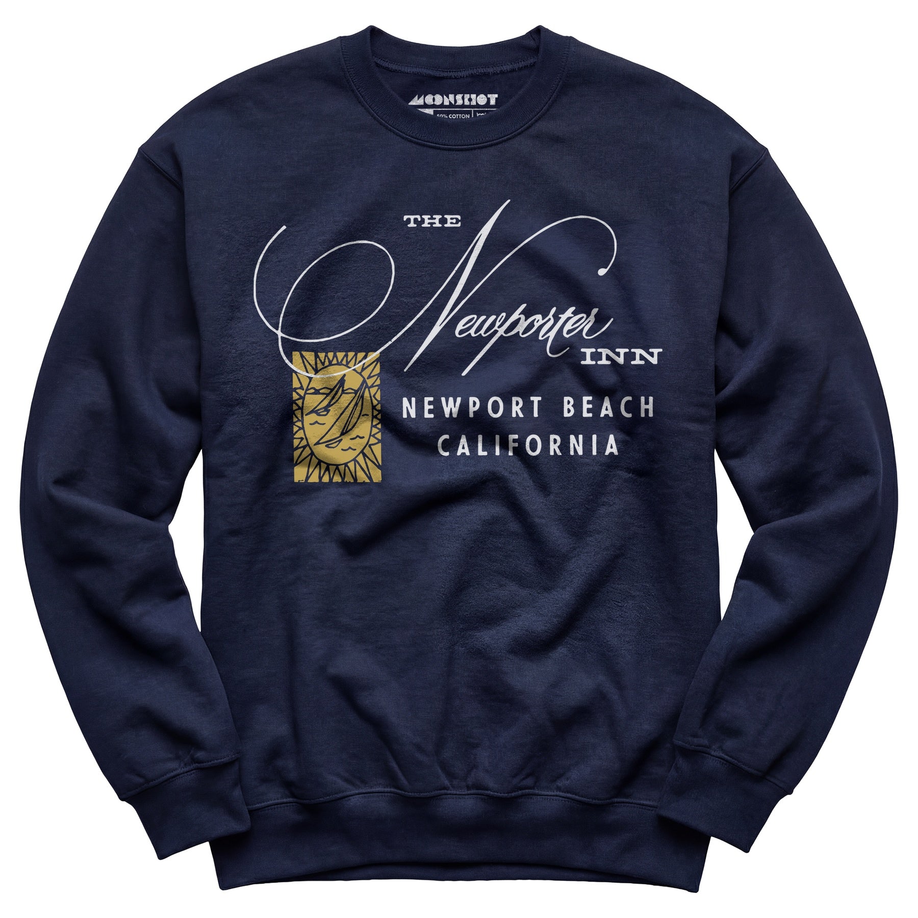 The Newporter Inn - Newport Beach, CA - Vintage Hotel - Unisex Sweatshirt
