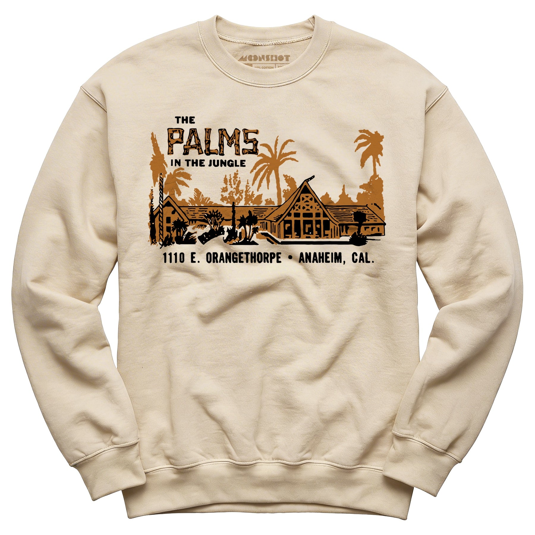 The Palms in the Jungle - Anaheim, CA - Vintage Restaurant - Unisex Sweatshirt