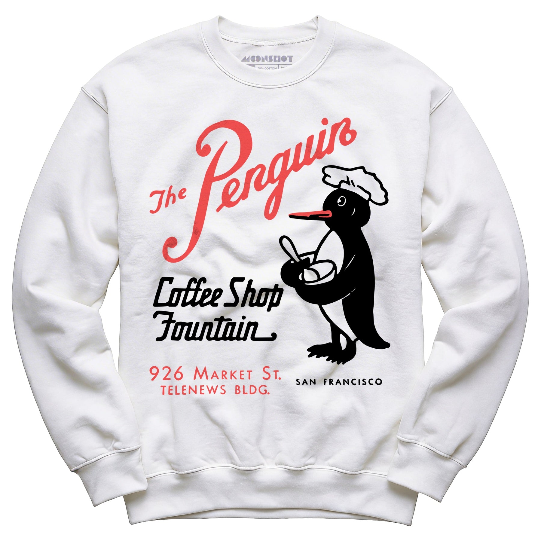 The Penguin - San Francisco, CA - Vintage Restaurant - Unisex Sweatshirt
