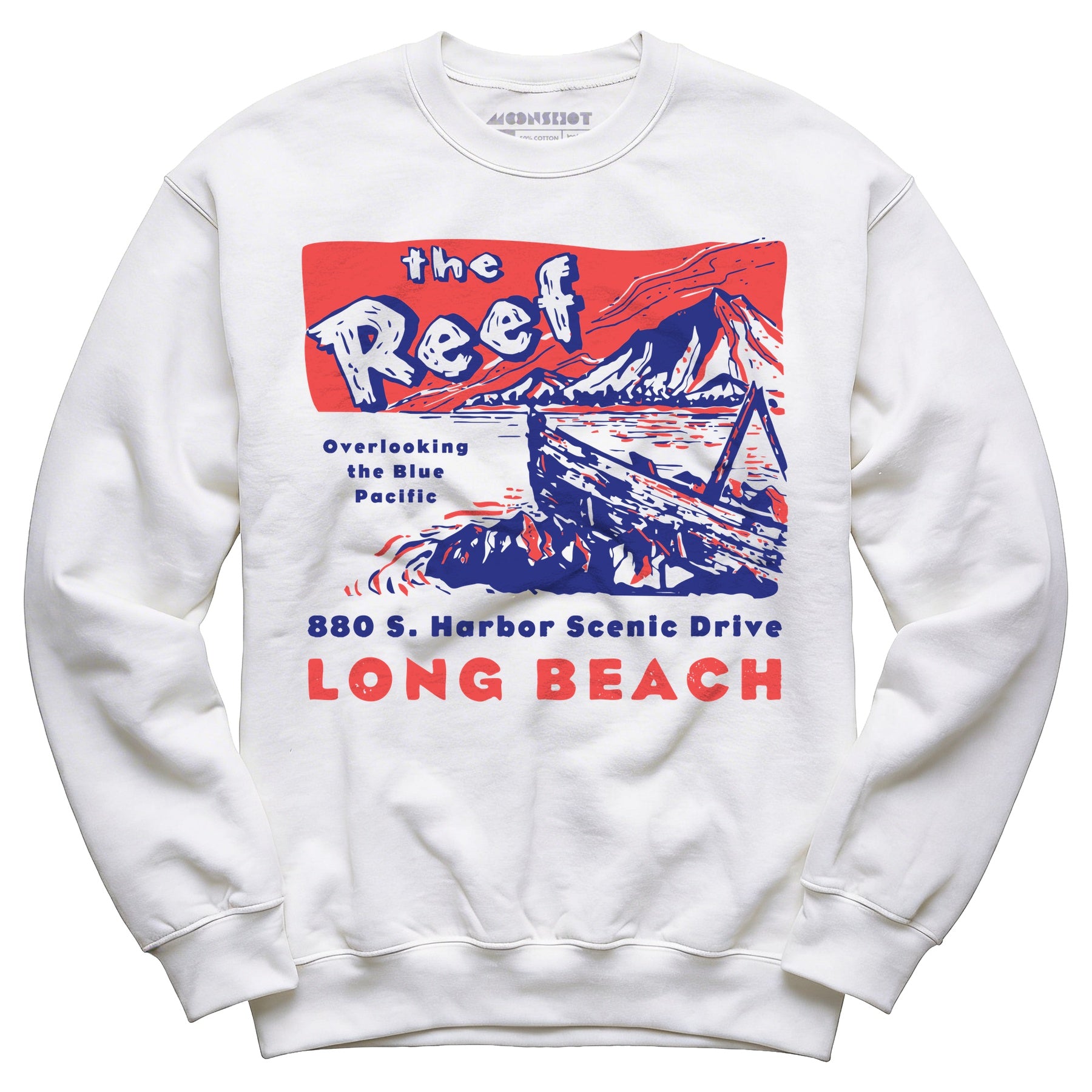 The Reef - Long Beach, CA - Vintage Tiki Bar - Unisex Sweatshirt