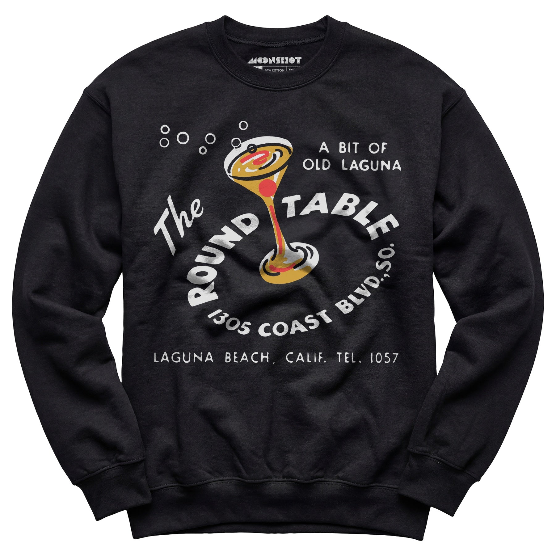 The Round Table - Laguna Beach, CA - Vintage Restaurant - Unisex Sweatshirt