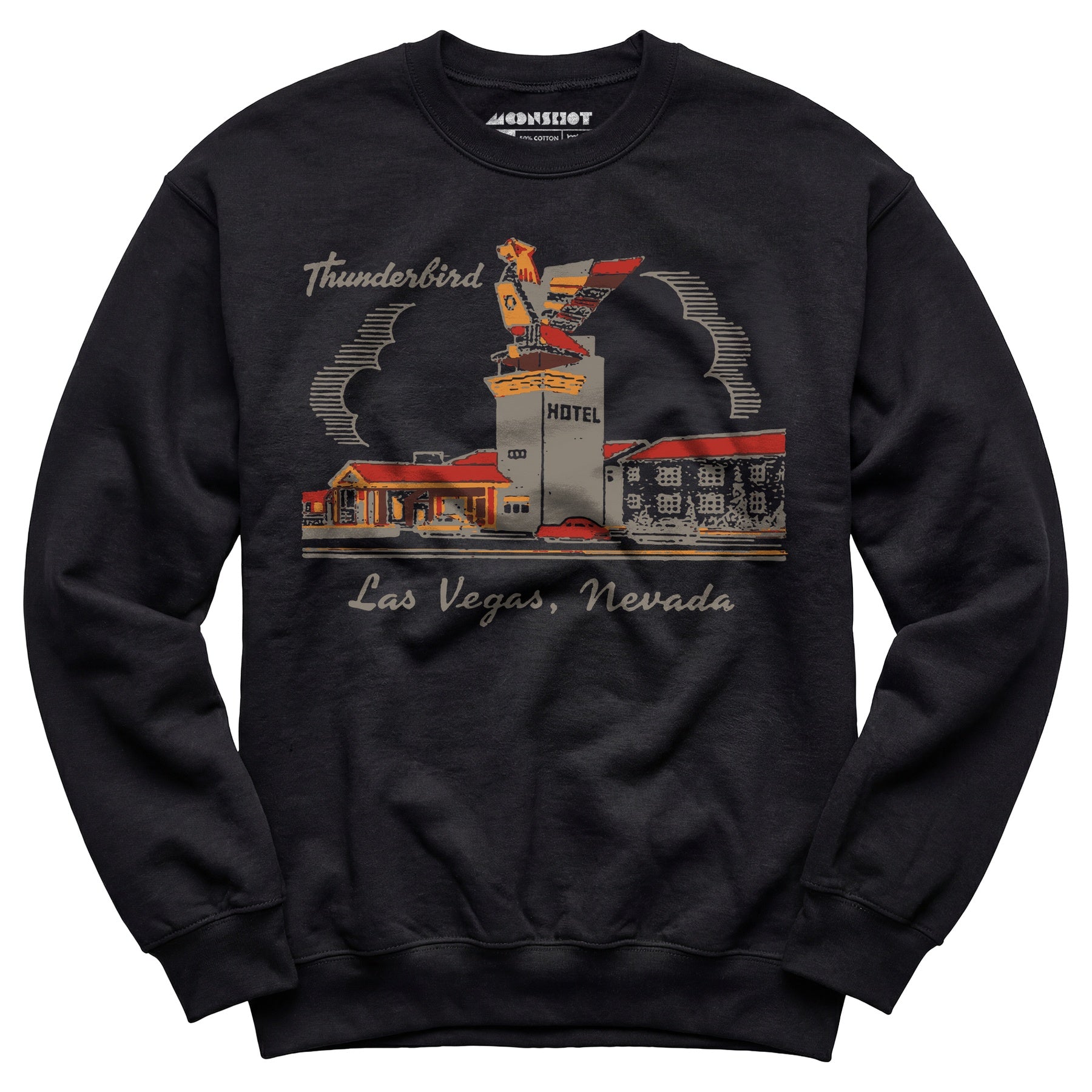 Thunderbird Hotel v2 - Vintage Las Vegas - Unisex Sweatshirt