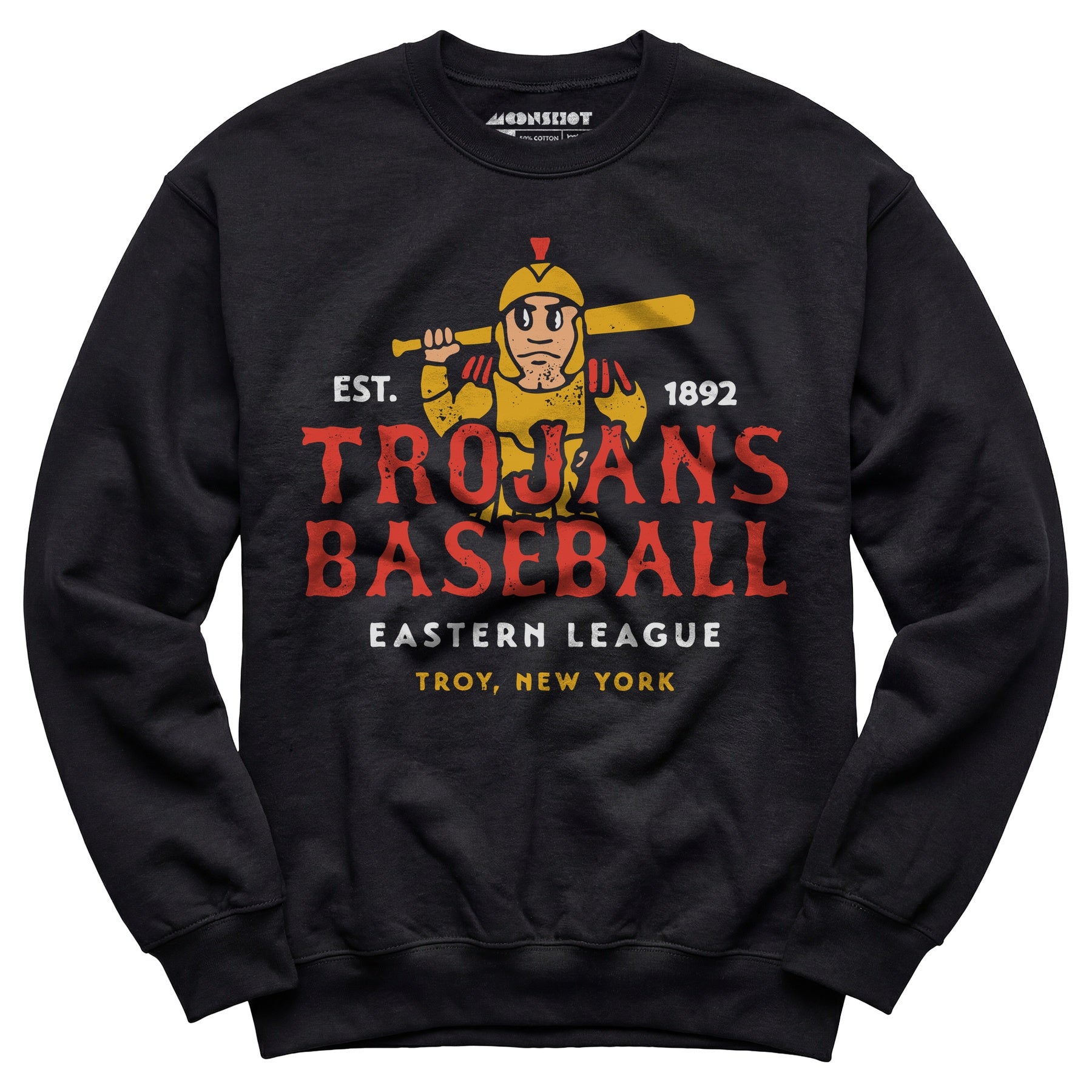 Troy Trojans - New York - Vintage Defunct Baseball Teams - Unisex Sweatshirt