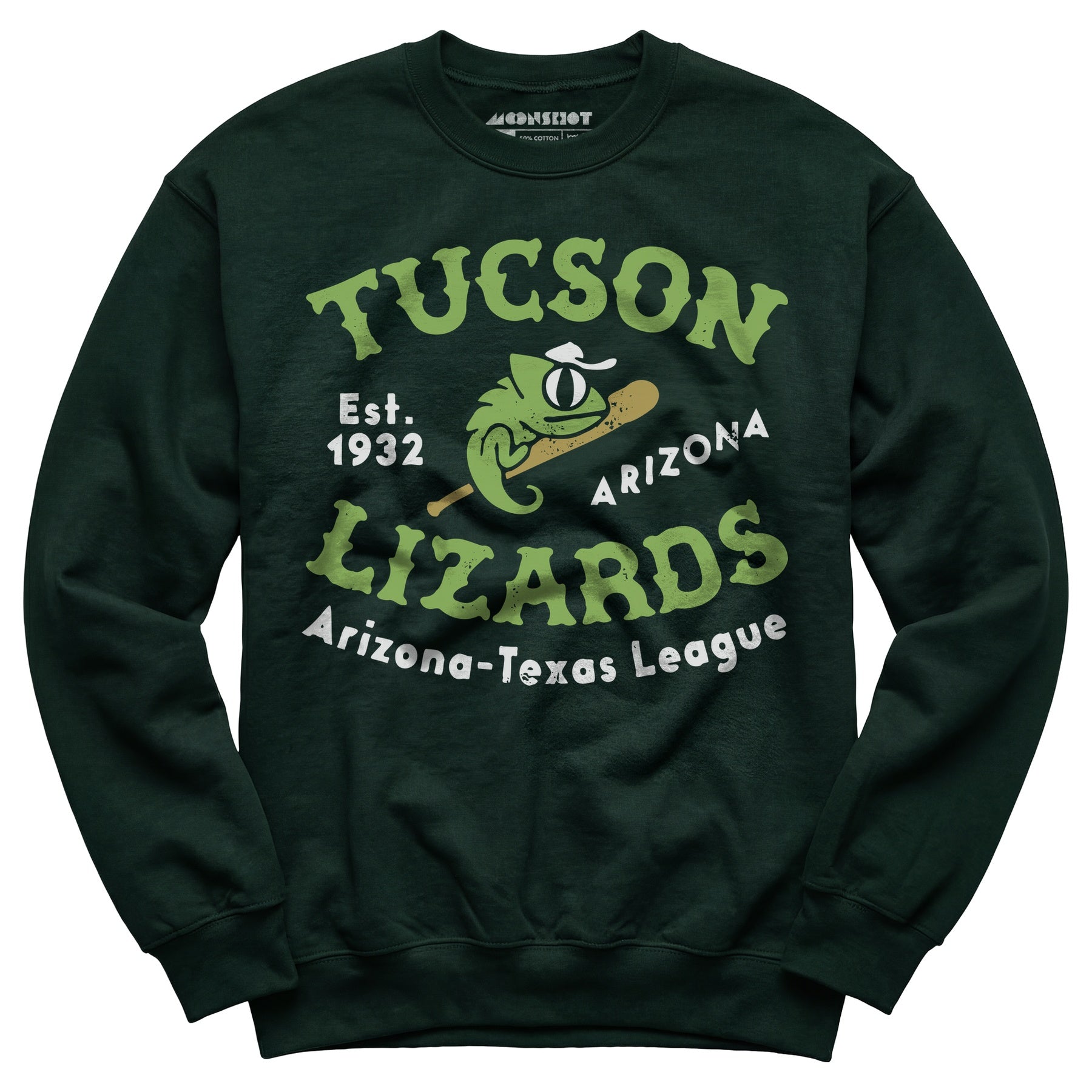 Tucson Lizards - Arizona - Vintage Defunct Baseball Teams - Unisex Sweatshirt