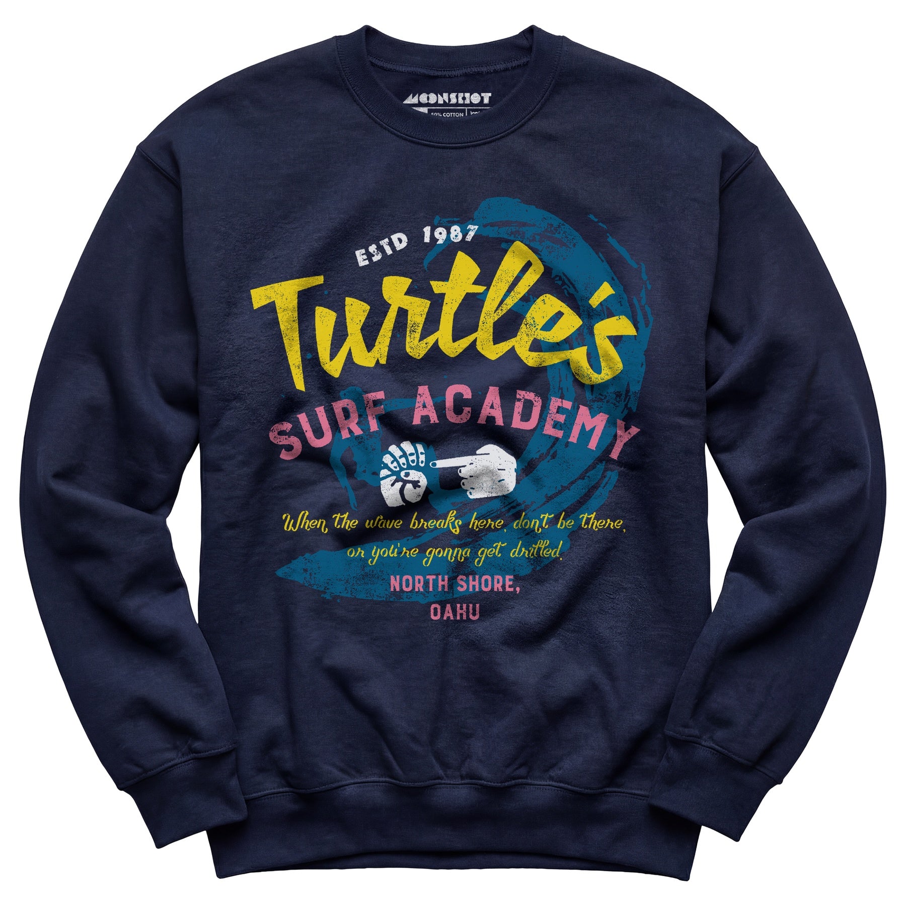 Turtle's Surf Academy - North Shore Parody - Unisex Sweatshirt