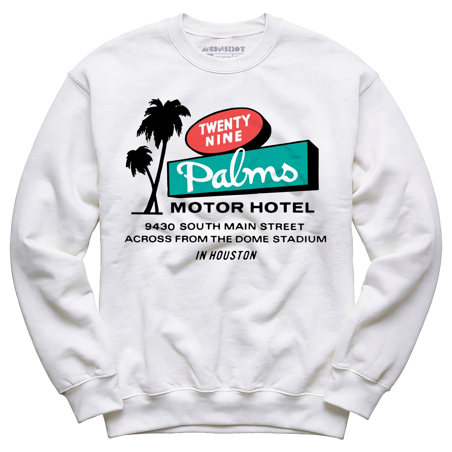 Twenty Nine Palms Motor Hotel - Houston, TX - Unisex Sweatshirt