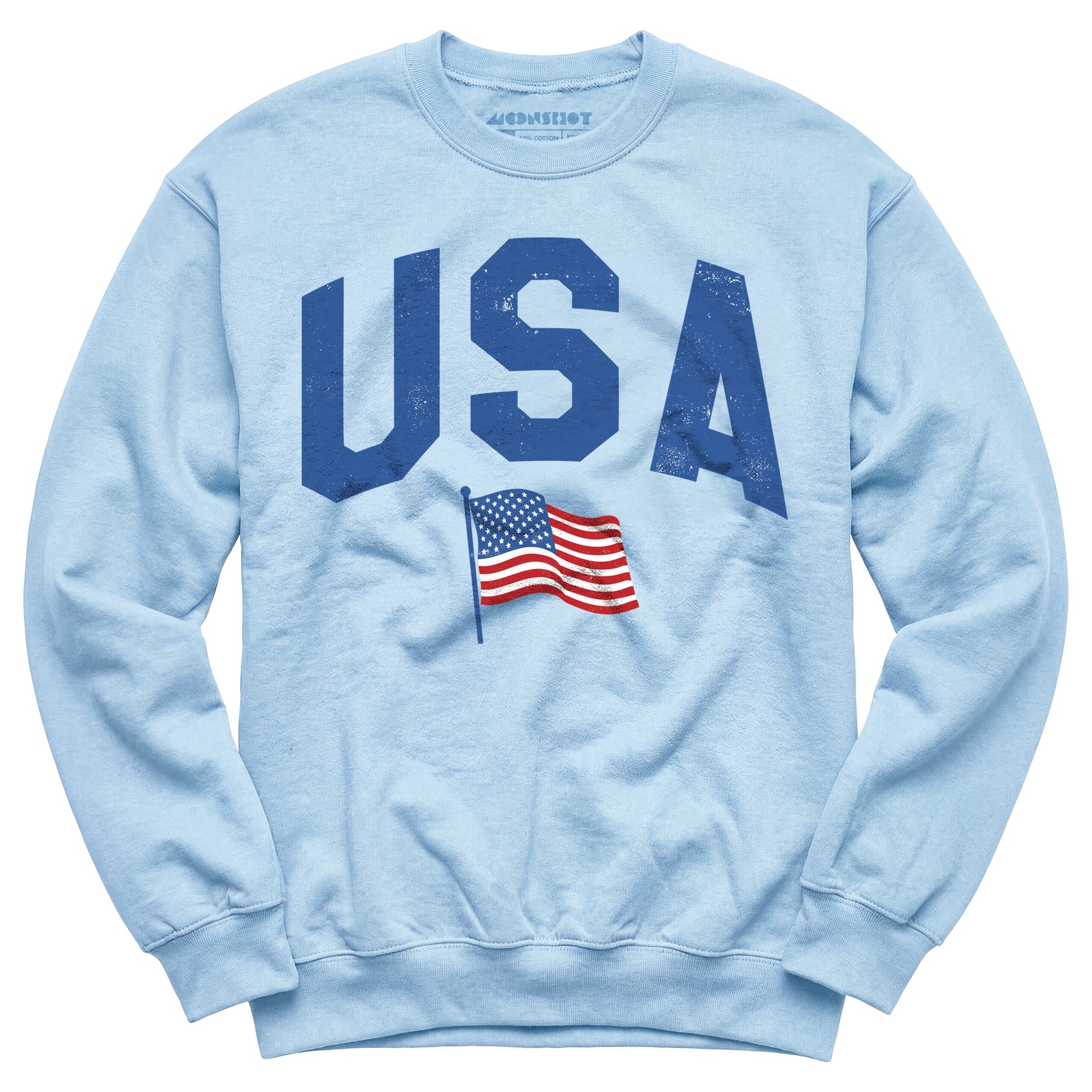 USA Flag - Unisex Sweatshirt