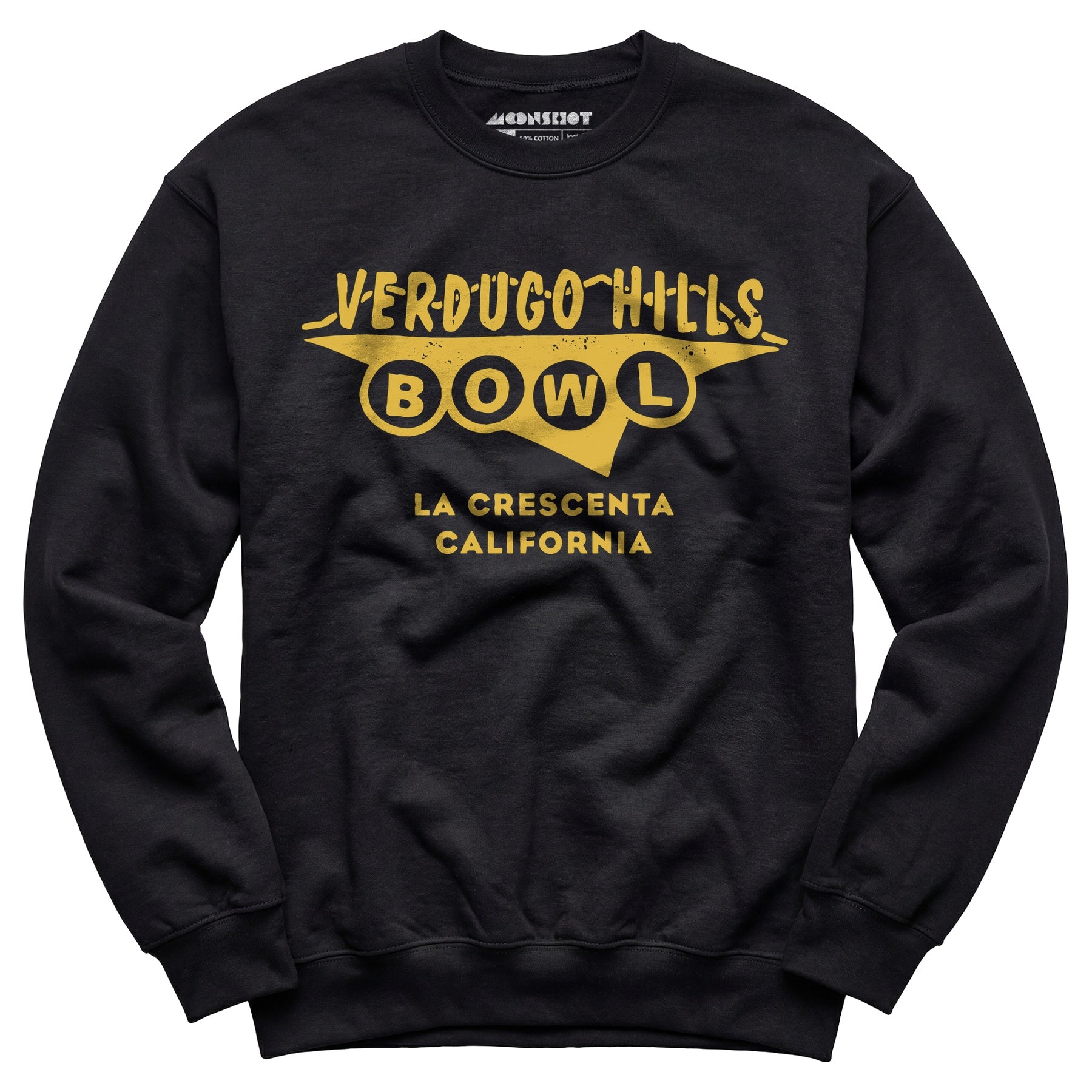 Verdugo Hills - La Crescenta, CA - Vintage Bowling Alley - Unisex Sweatshirt