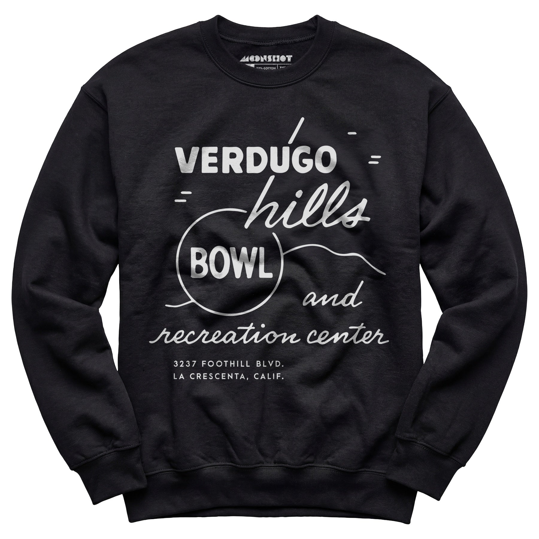 Verdugo Hills v2 - La Crescenta, CA - Vintage Bowling Alley - Unisex Sweatshirt