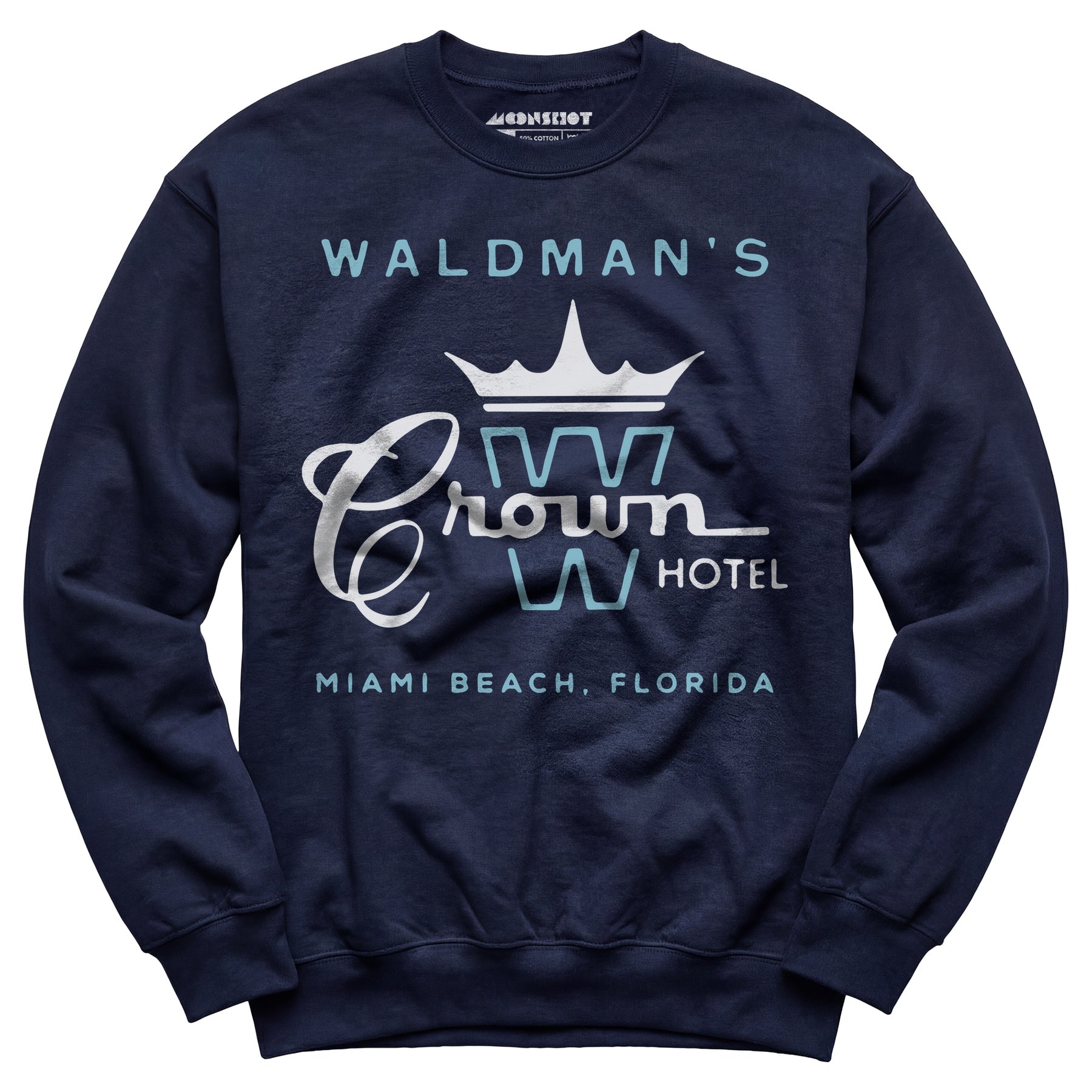 Waldman's Crown Hotel - Miami, FL - Vintage Hotel - Unisex Sweatshirt
