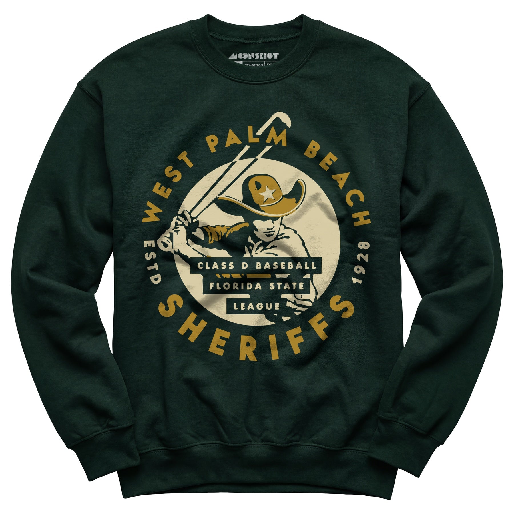 West Palm Beach Sheriffs - Florida - Vintage Defunct Baseball Teams - Unisex Sweatshirt