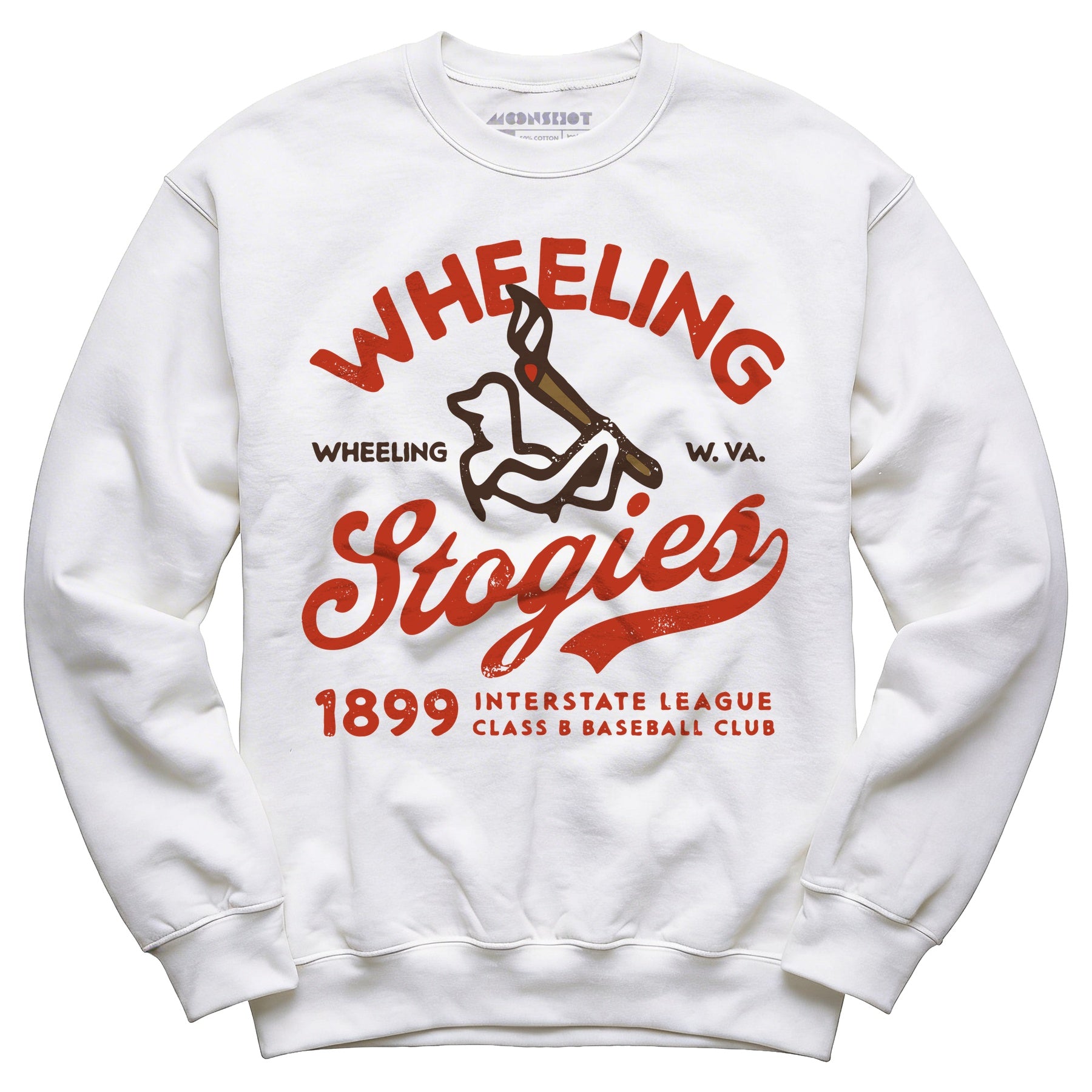 Wheeling Stogies - West Virginia - Vintage Defunct Baseball Teams - Unisex Sweatshirt
