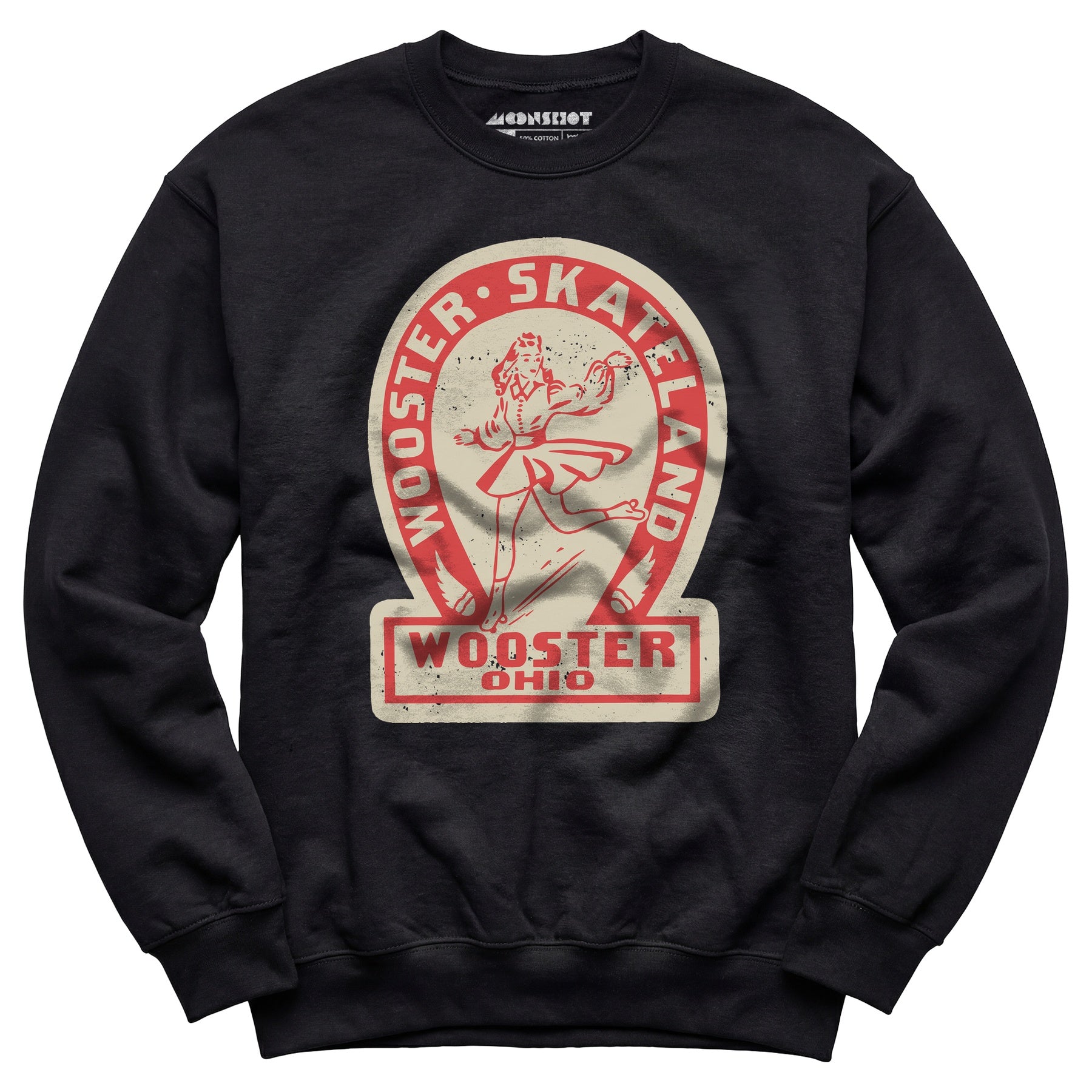 Wooster Skateland - Wooster, OH - Vintage Roller Rink - Unisex Sweatshirt