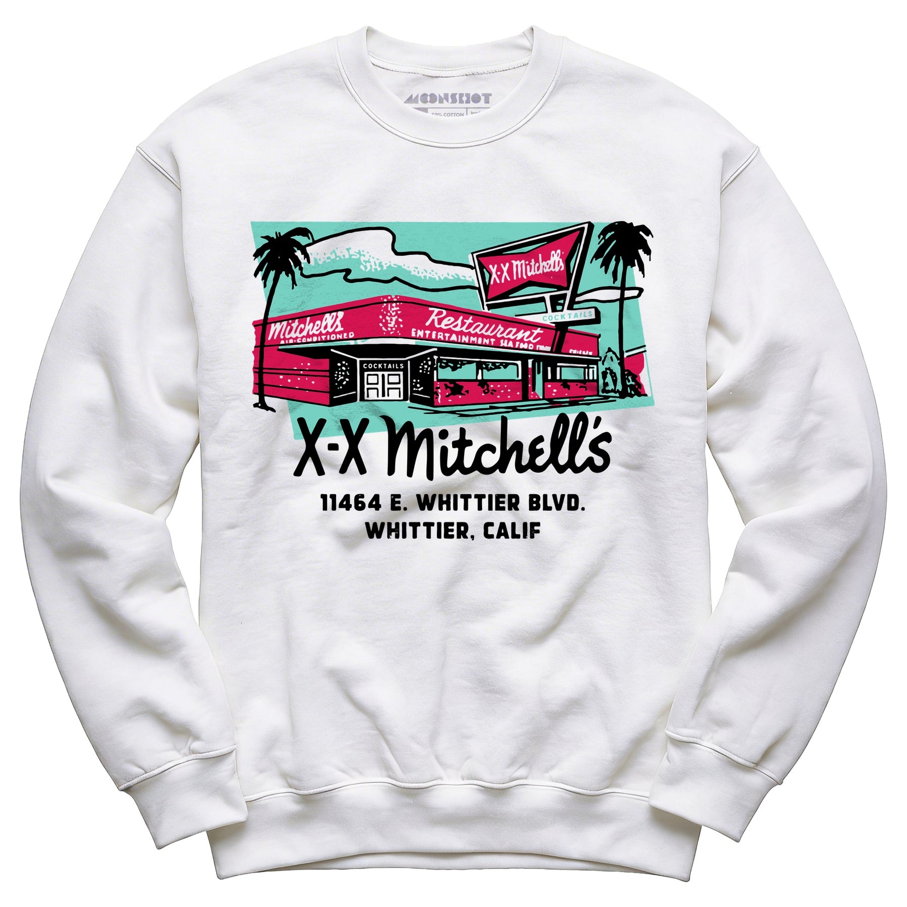 X-X Mitchell's - Whittier, CA - Vintage Restaurant - Unisex Sweatshirt