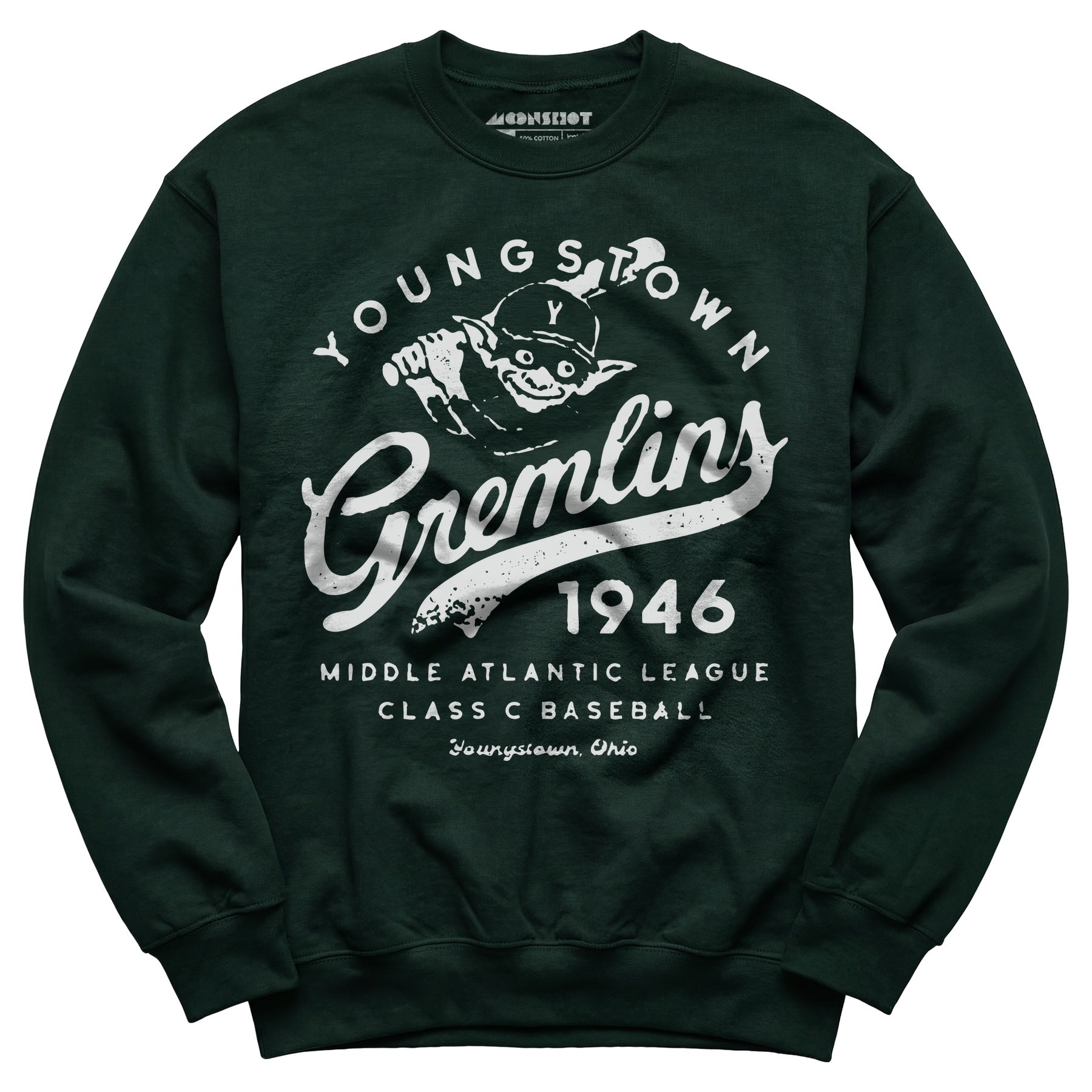 Youngstown Gremlins - Ohio - Vintage Defunct Baseball Teams - Unisex Sweatshirt