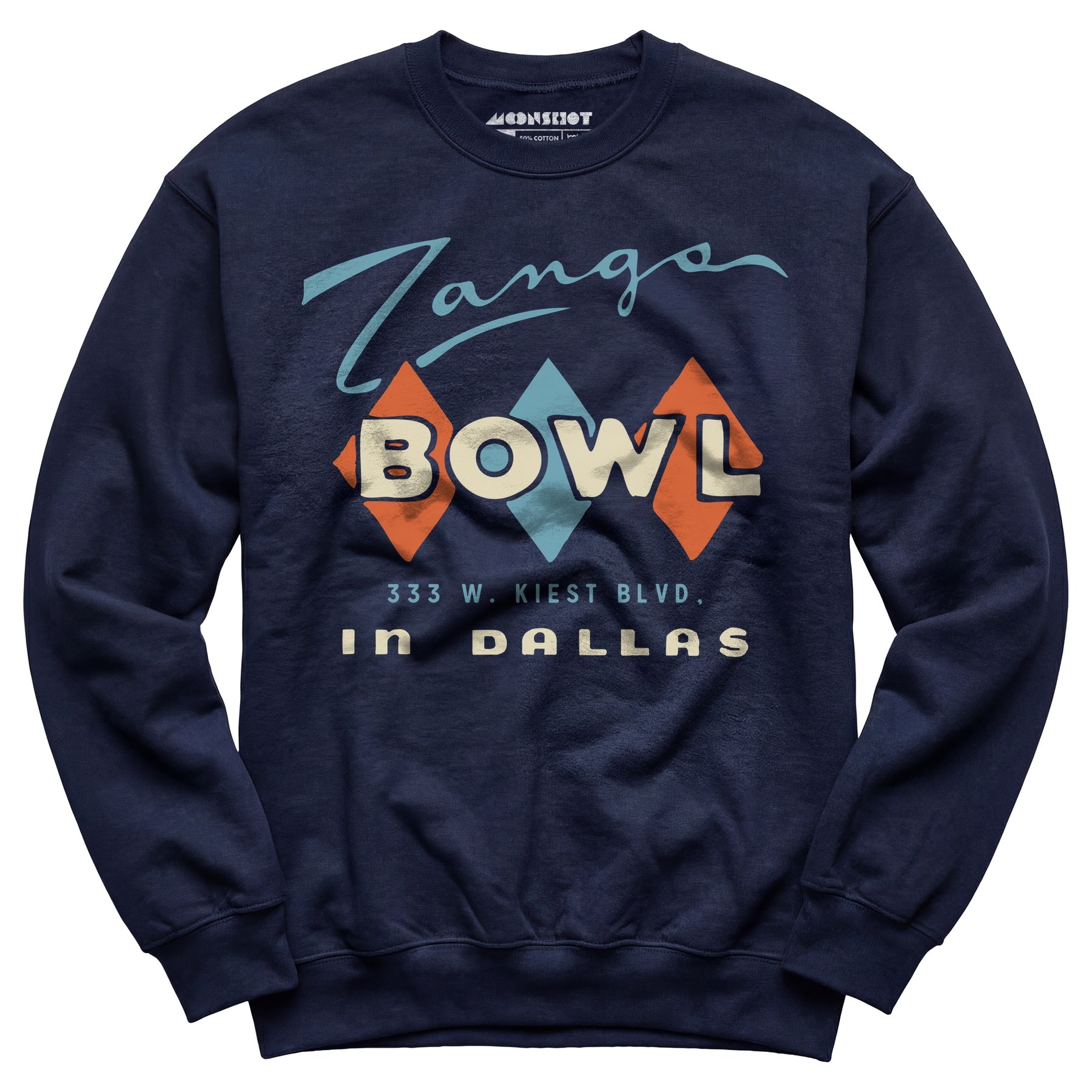 Zangs Bowl - Dallas, TX - Vintage Bowling Alley - Unisex Sweatshirt