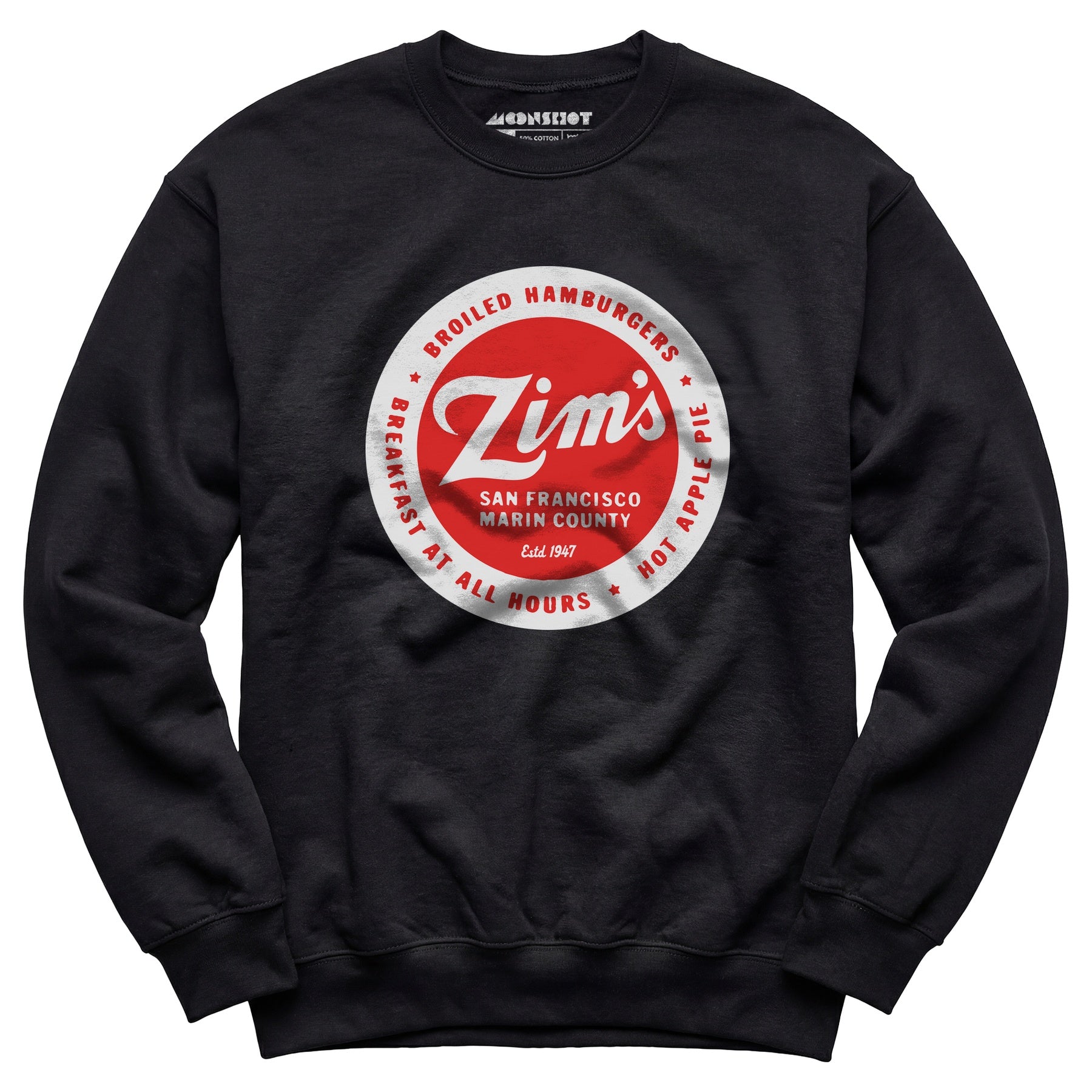 Zim's Hamburgers - San Francisco, CA - Vintage Restaurant - Unisex Sweatshirt